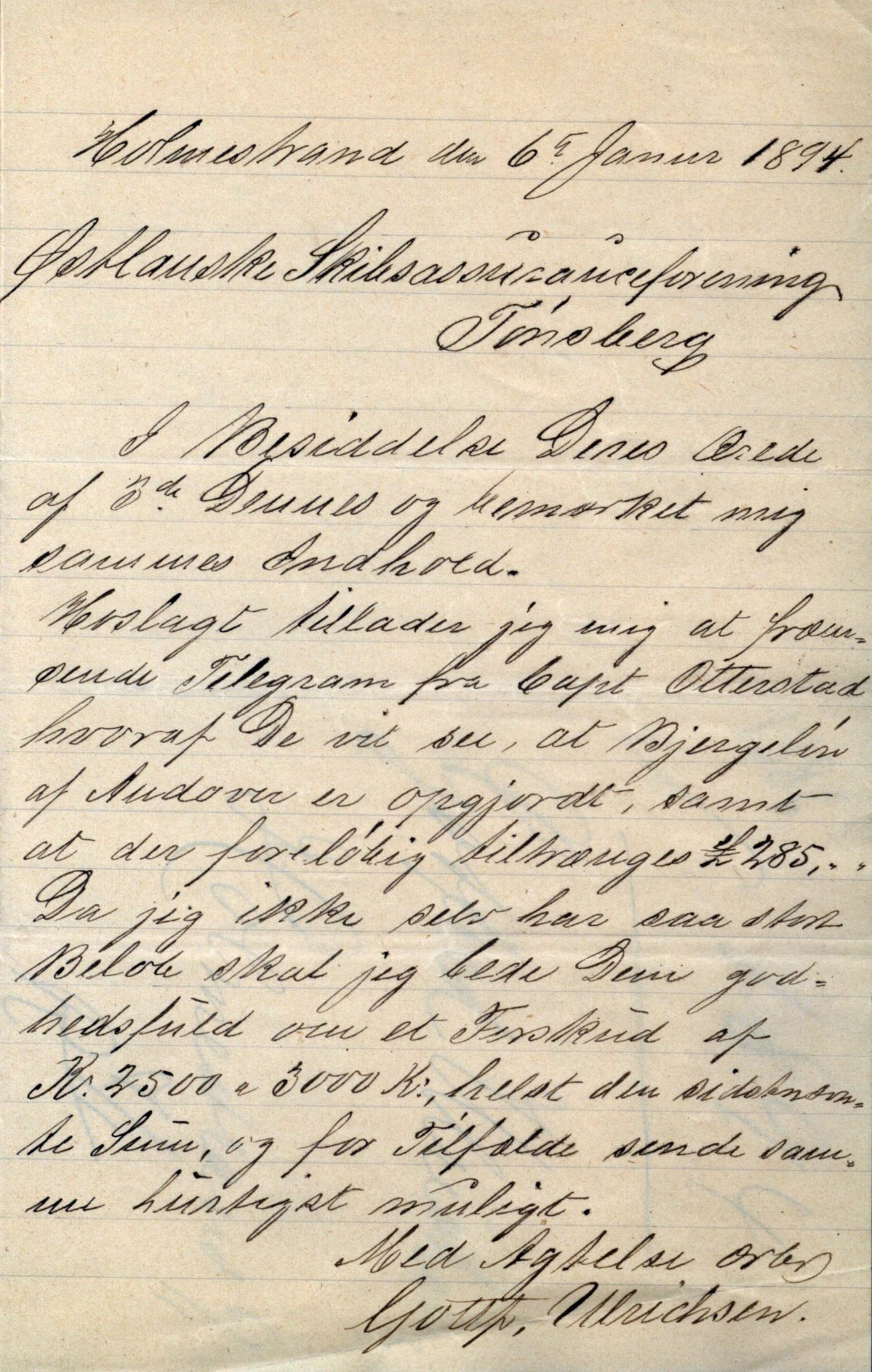 Pa 63 - Østlandske skibsassuranceforening, VEMU/A-1079/G/Ga/L0030/0001: Havaridokumenter / Leif, Korsvei, Margret, Mangerton, Mathilde, Island, Andover, 1893, s. 225