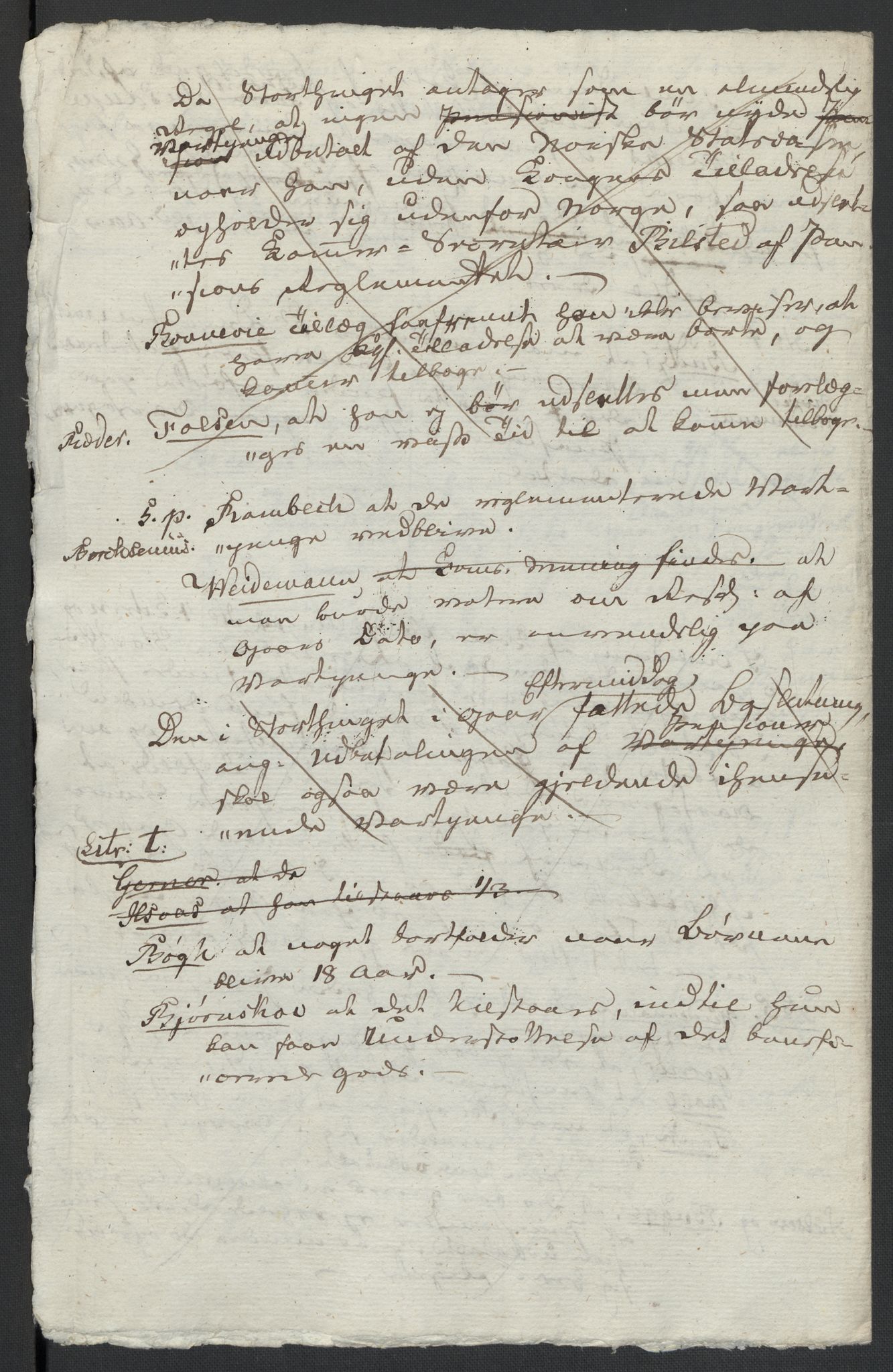 Christie, Wilhelm Frimann Koren, AV/RA-PA-0014/F/L0005: Christies dokumenter fra Stortinget, 1815-1816, s. 569