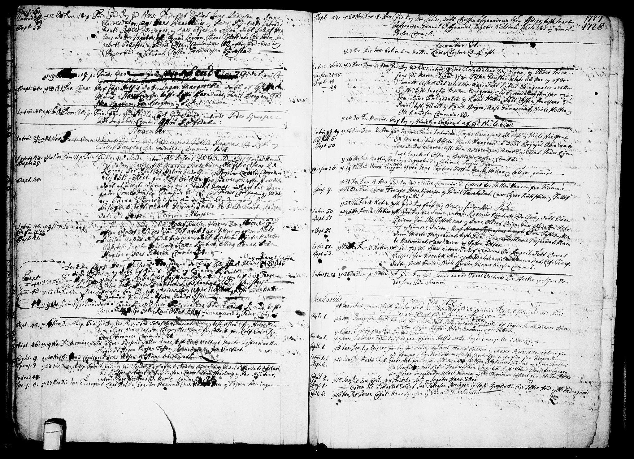 Sauherad kirkebøker, AV/SAKO-A-298/F/Fa/L0003: Ministerialbok nr. I 3, 1722-1766