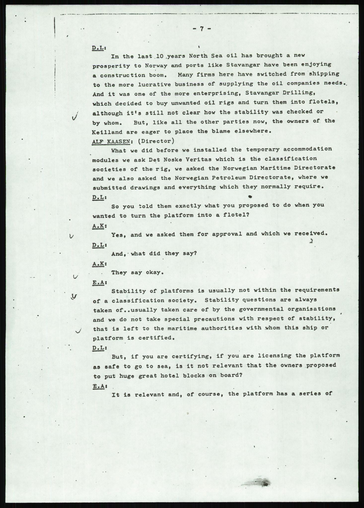 Justisdepartementet, Granskningskommisjonen ved Alexander Kielland-ulykken 27.3.1980, AV/RA-S-1165/D/L0022: Y Forskningsprosjekter (Y8-Y9)/Z Diverse (Doku.liste + Z1-Z15 av 15), 1980-1981, s. 1023