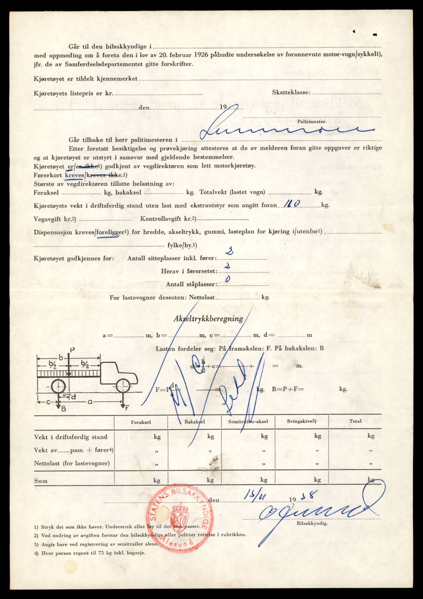 Møre og Romsdal vegkontor - Ålesund trafikkstasjon, AV/SAT-A-4099/F/Fe/L0039: Registreringskort for kjøretøy T 13361 - T 13530, 1927-1998, s. 322