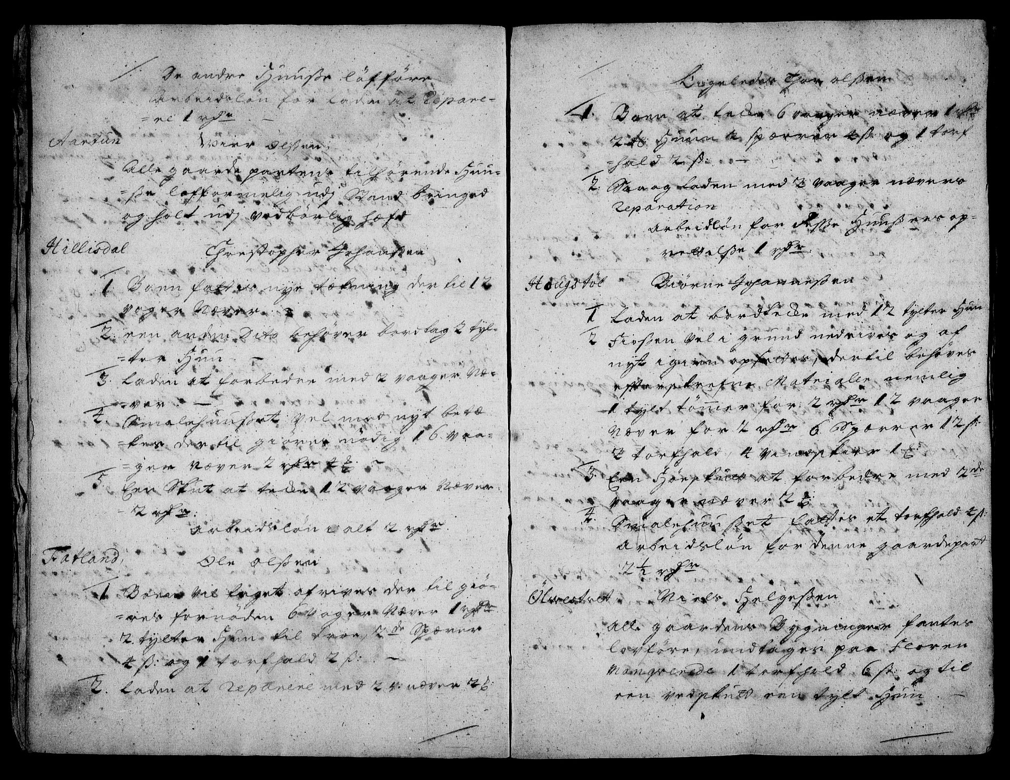 Rentekammeret inntil 1814, Realistisk ordnet avdeling, RA/EA-4070/On/L0003: [Jj 4]: Kommisjonsforretning over Vilhelm Hanssøns forpaktning av Halsnøy klosters gods, 1721-1729, s. 5