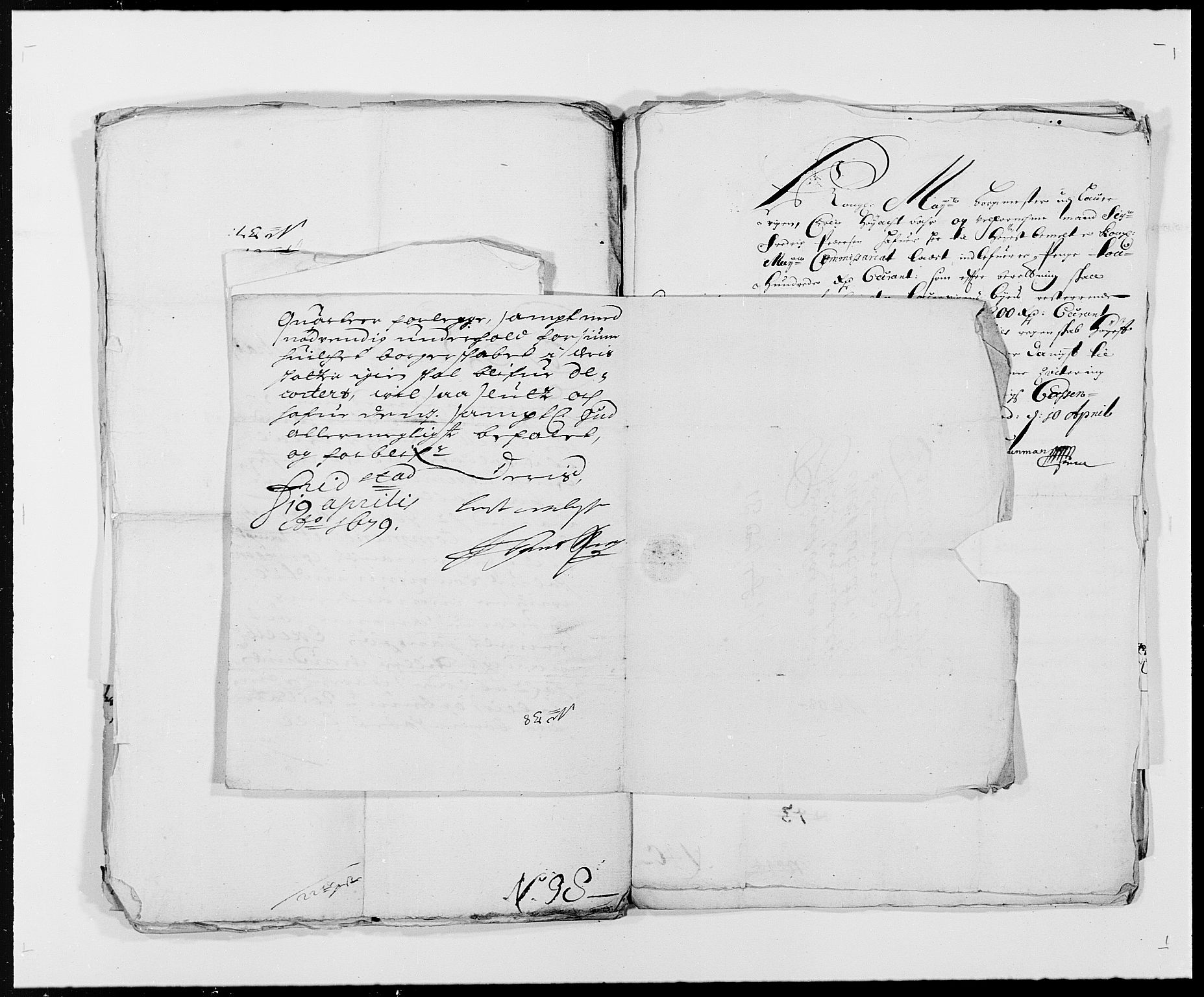 Rentekammeret inntil 1814, Reviderte regnskaper, Byregnskaper, AV/RA-EA-4066/R/Ri/L0177: [I1] Kontribusjonsregnskap, 1675-1689, s. 196