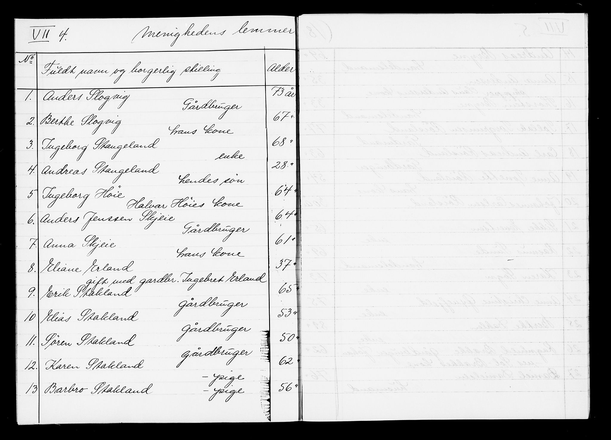 Pa 0160 - Vennenes Samfunn, Stavanger, AV/SAST-A-100269/F: Dissenterprotokoll nr. -, 1840-1900