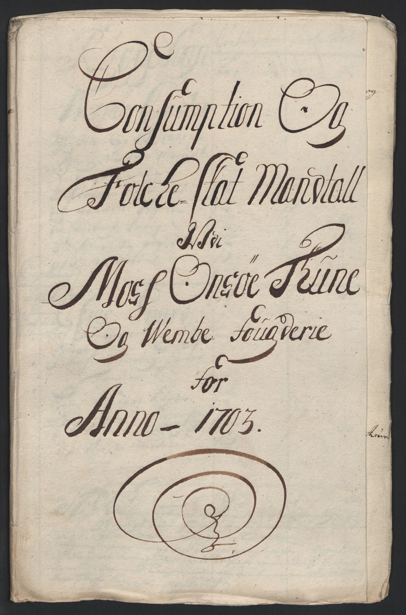 Rentekammeret inntil 1814, Reviderte regnskaper, Fogderegnskap, RA/EA-4092/R04/L0132: Fogderegnskap Moss, Onsøy, Tune, Veme og Åbygge, 1703-1704, s. 63