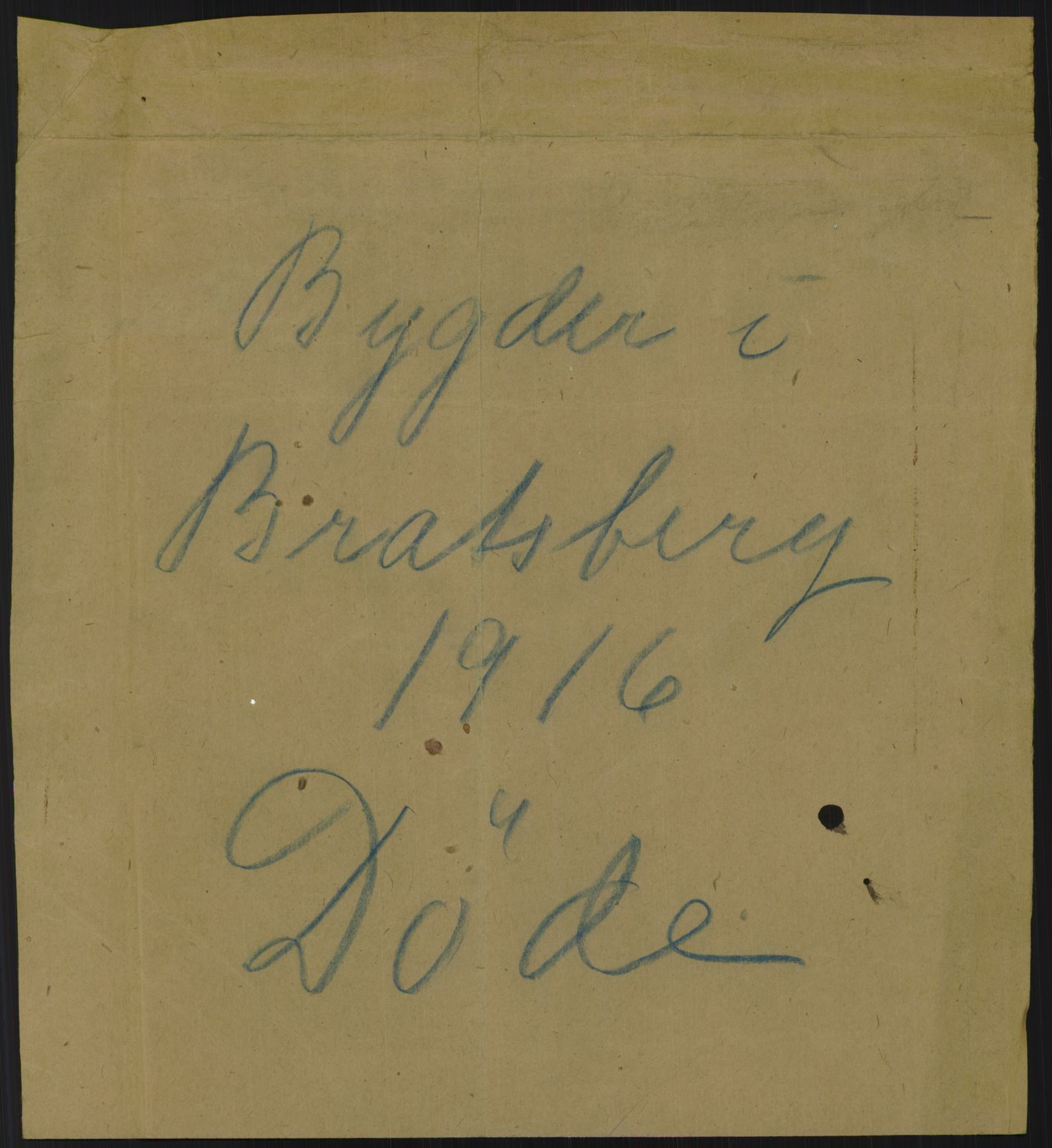 Statistisk sentralbyrå, Sosiodemografiske emner, Befolkning, RA/S-2228/D/Df/Dfb/Dfbf/L0024: Bratsberg amt: Døde, dødfødte. Bygder og byer., 1916, s. 197