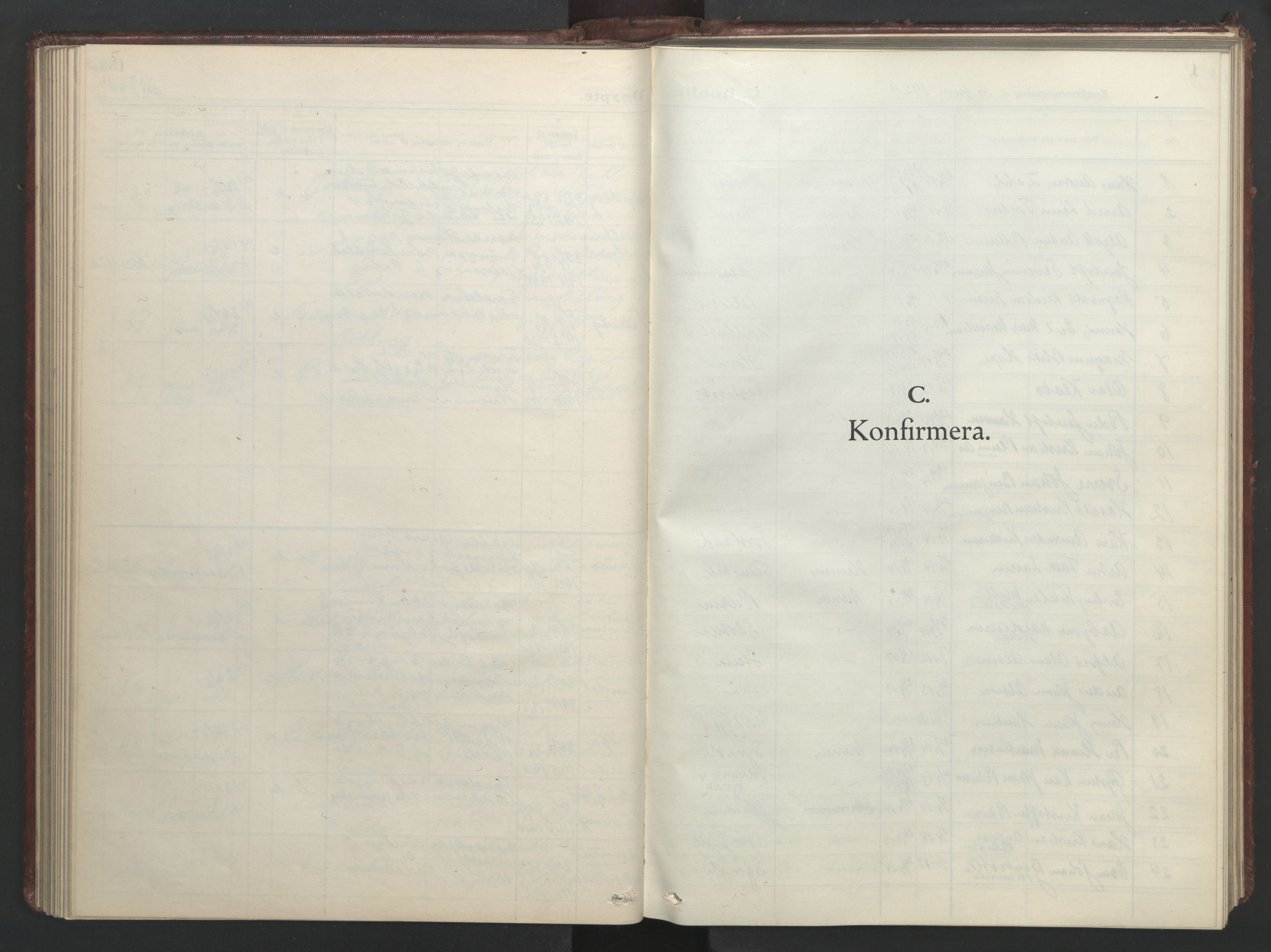 Ministerialprotokoller, klokkerbøker og fødselsregistre - Nordland, AV/SAT-A-1459/838/L0561: Klokkerbok nr. 838C08, 1923-1953