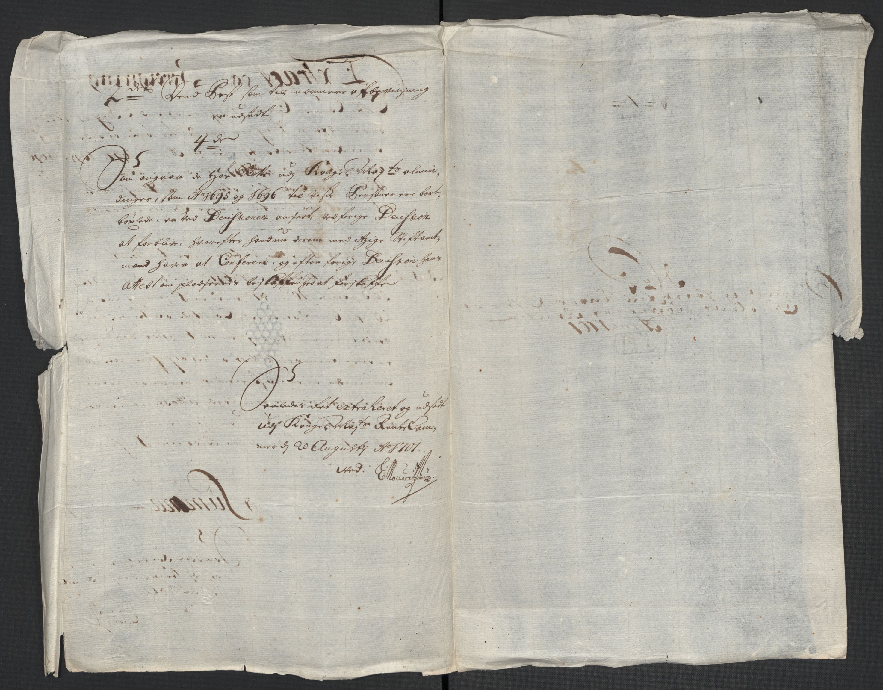 Rentekammeret inntil 1814, Reviderte regnskaper, Fogderegnskap, RA/EA-4092/R13/L0839: Fogderegnskap Solør, Odal og Østerdal, 1701, s. 22