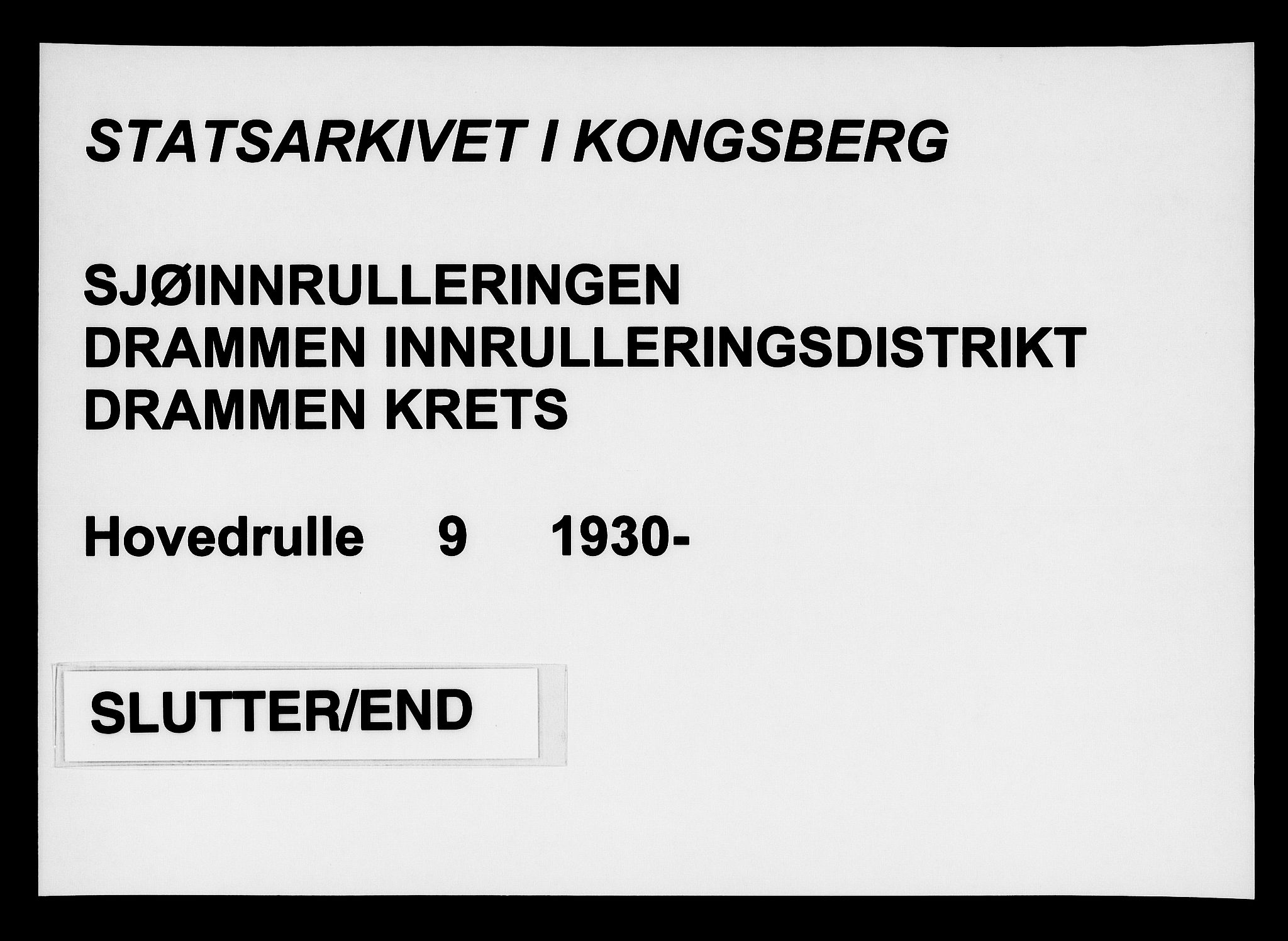 Drammen innrulleringsdistrikt, SAKO/A-781/F/Fc/L0009: Hovedrulle, 1930-1948, s. 88