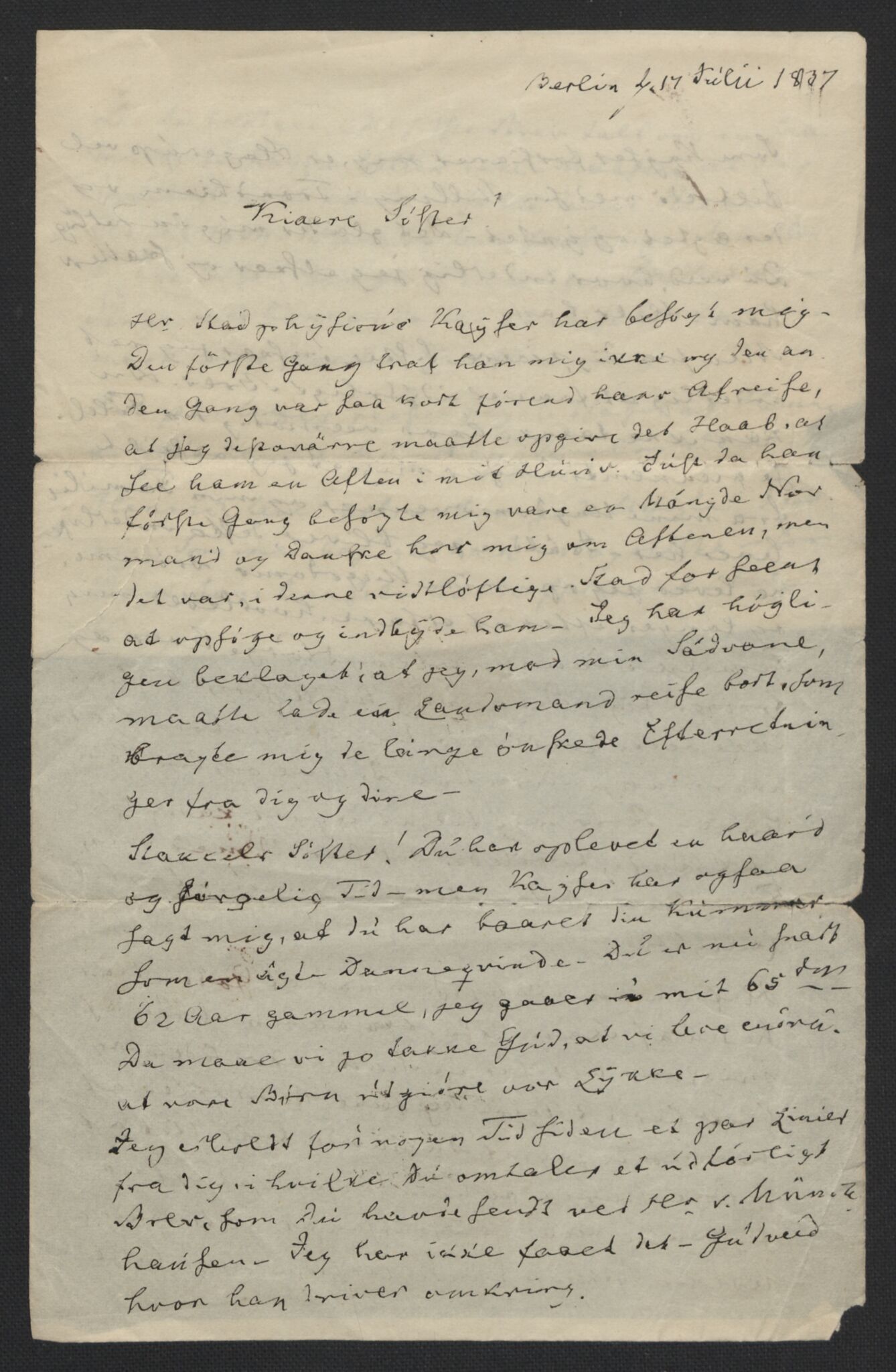 Wisløff-slekten, AV/RA-PA-0865/G/L0005: Familiebrev, 1820-1896, s. 310