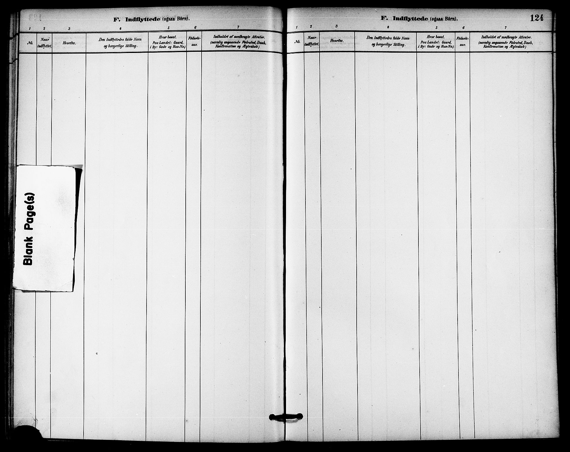 Ministerialprotokoller, klokkerbøker og fødselsregistre - Nord-Trøndelag, SAT/A-1458/740/L0378: Ministerialbok nr. 740A01, 1881-1895, s. 124
