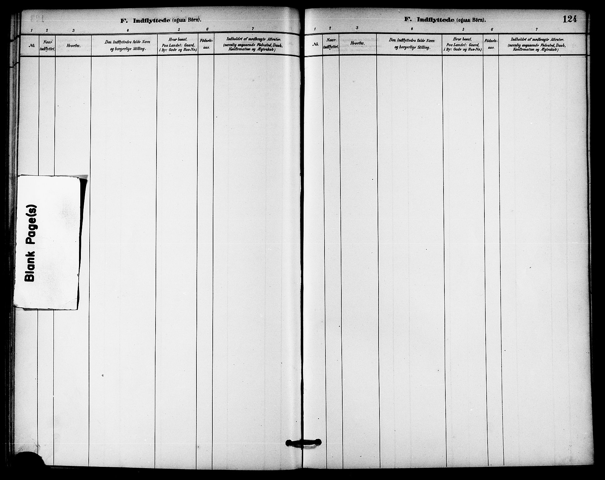 Ministerialprotokoller, klokkerbøker og fødselsregistre - Nord-Trøndelag, AV/SAT-A-1458/740/L0378: Ministerialbok nr. 740A01, 1881-1895, s. 124
