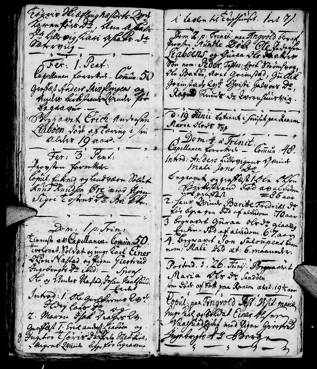 Ministerialprotokoller, klokkerbøker og fødselsregistre - Møre og Romsdal, AV/SAT-A-1454/573/L0871: Ministerialbok nr. 573A01, 1732-1754