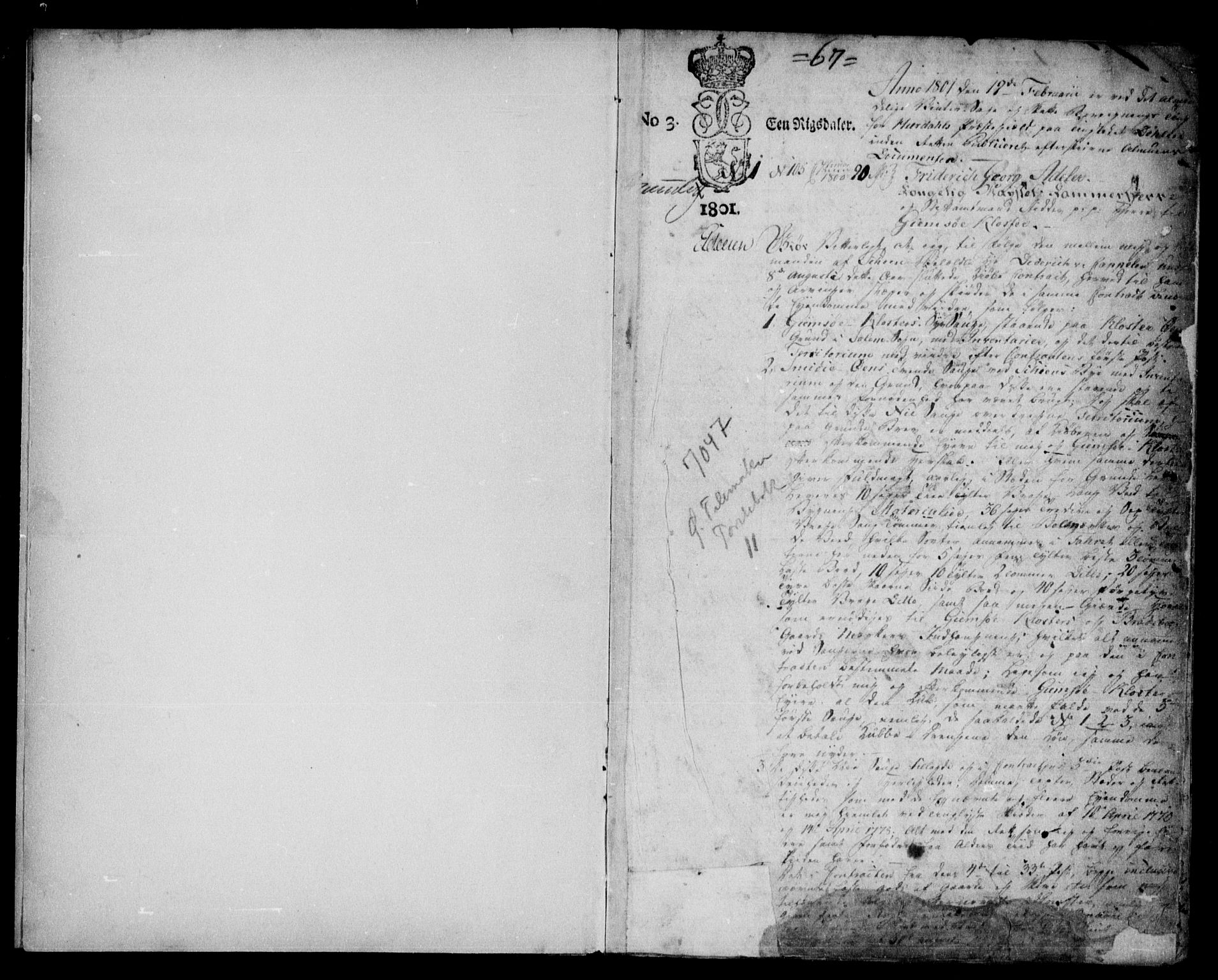 Vest-Telemark sorenskriveri, AV/SAKO-A-134/G/Ga/Gaa/L0012: Pantebok nr. I 12, 1801-1806