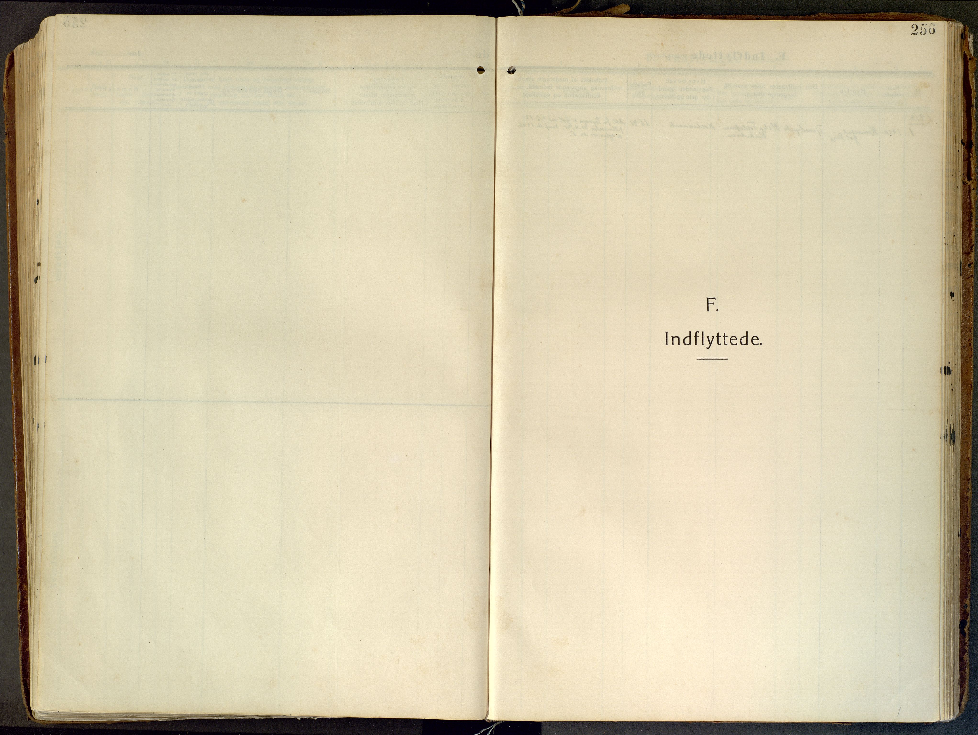 Lier kirkebøker, AV/SAKO-A-230/F/Fc/L0001: Ministerialbok nr. III 1, 1906-1936, s. 256