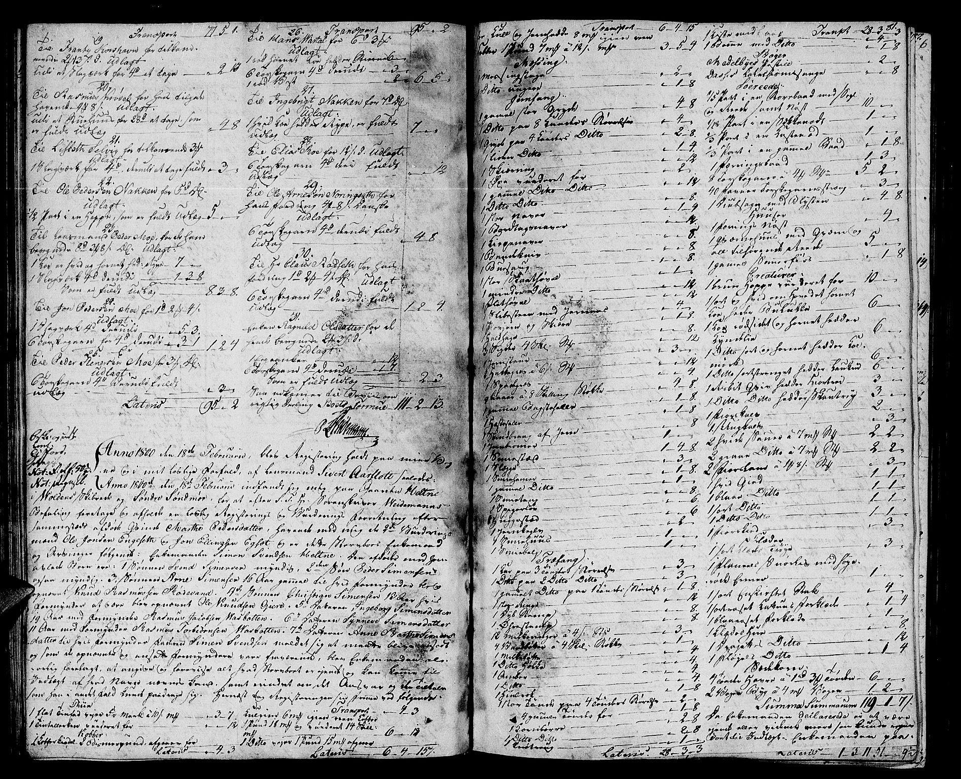 Søre Sunnmøre sorenskriveri, AV/SAT-A-4122/1/3/3A/L0001: Skifte- / Skifteutloddings- / Skifteslutningsprotokollar, 1799-1806, s. 80b-81a