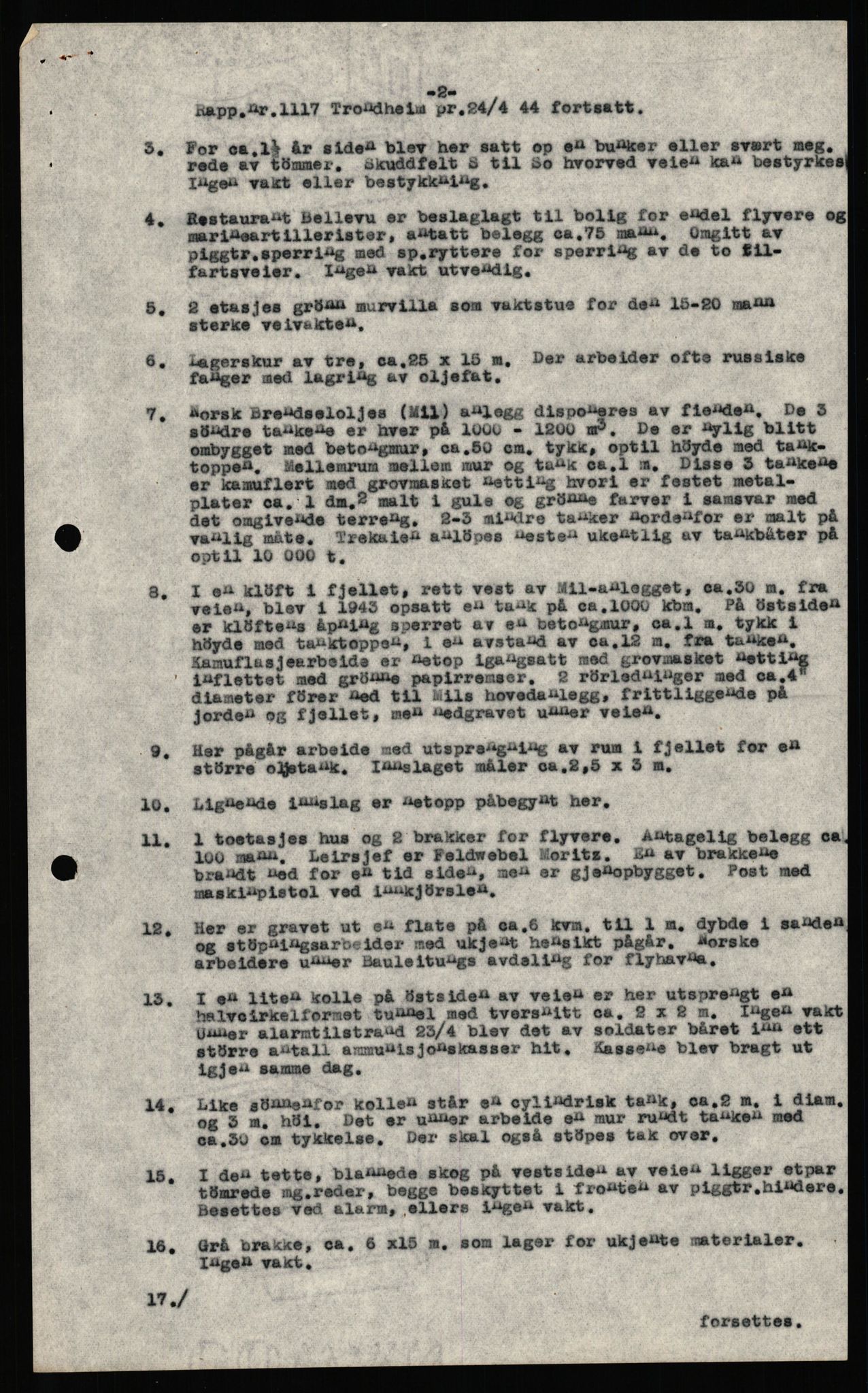Forsvaret, Forsvarets overkommando II, RA/RAFA-3915/D/Dd/L0008: Minefields. Prohibited Areas. Airfields, 1944, s. 107