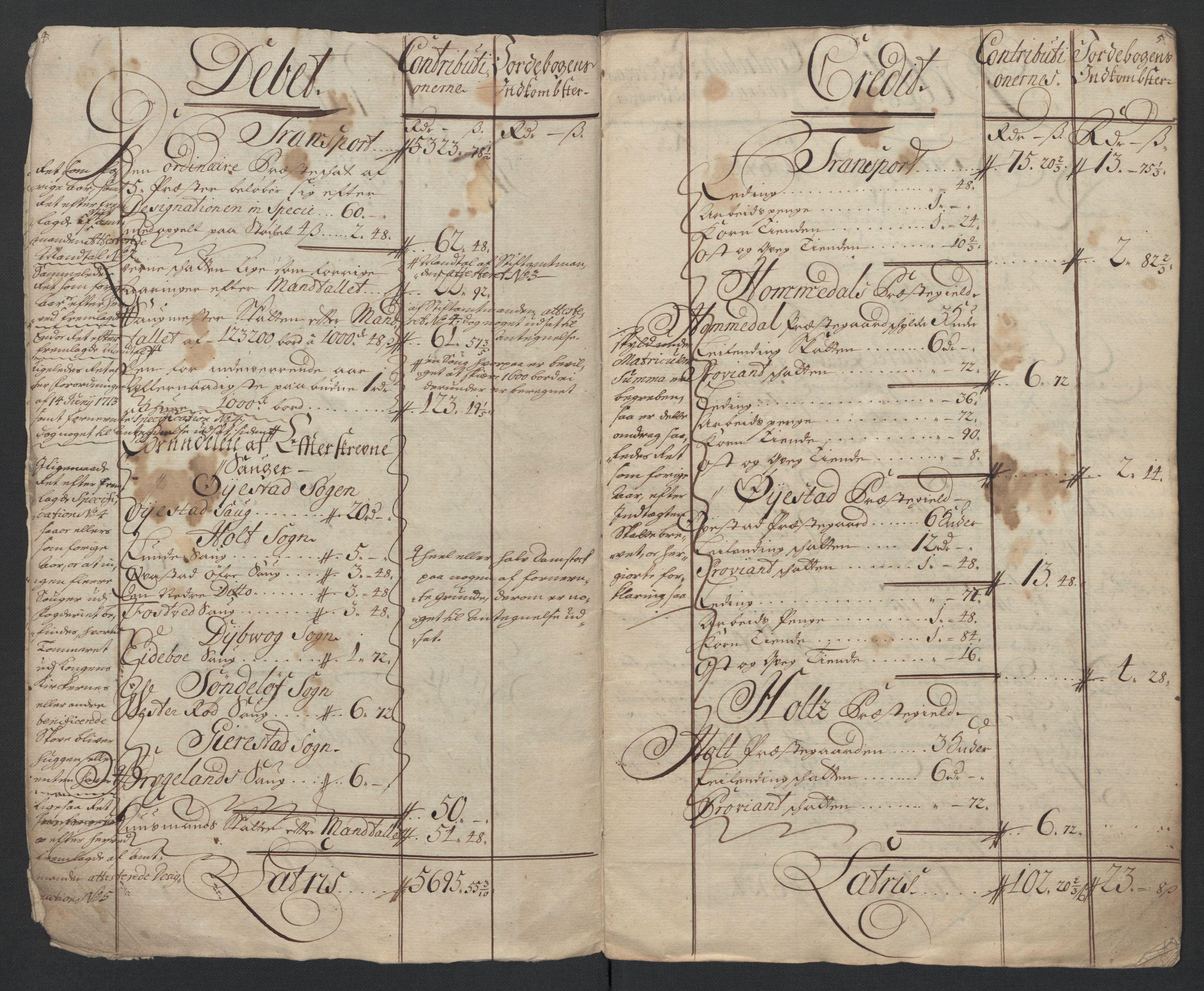 Rentekammeret inntil 1814, Reviderte regnskaper, Fogderegnskap, RA/EA-4092/R39/L2321: Fogderegnskap Nedenes, 1713-1714, s. 5