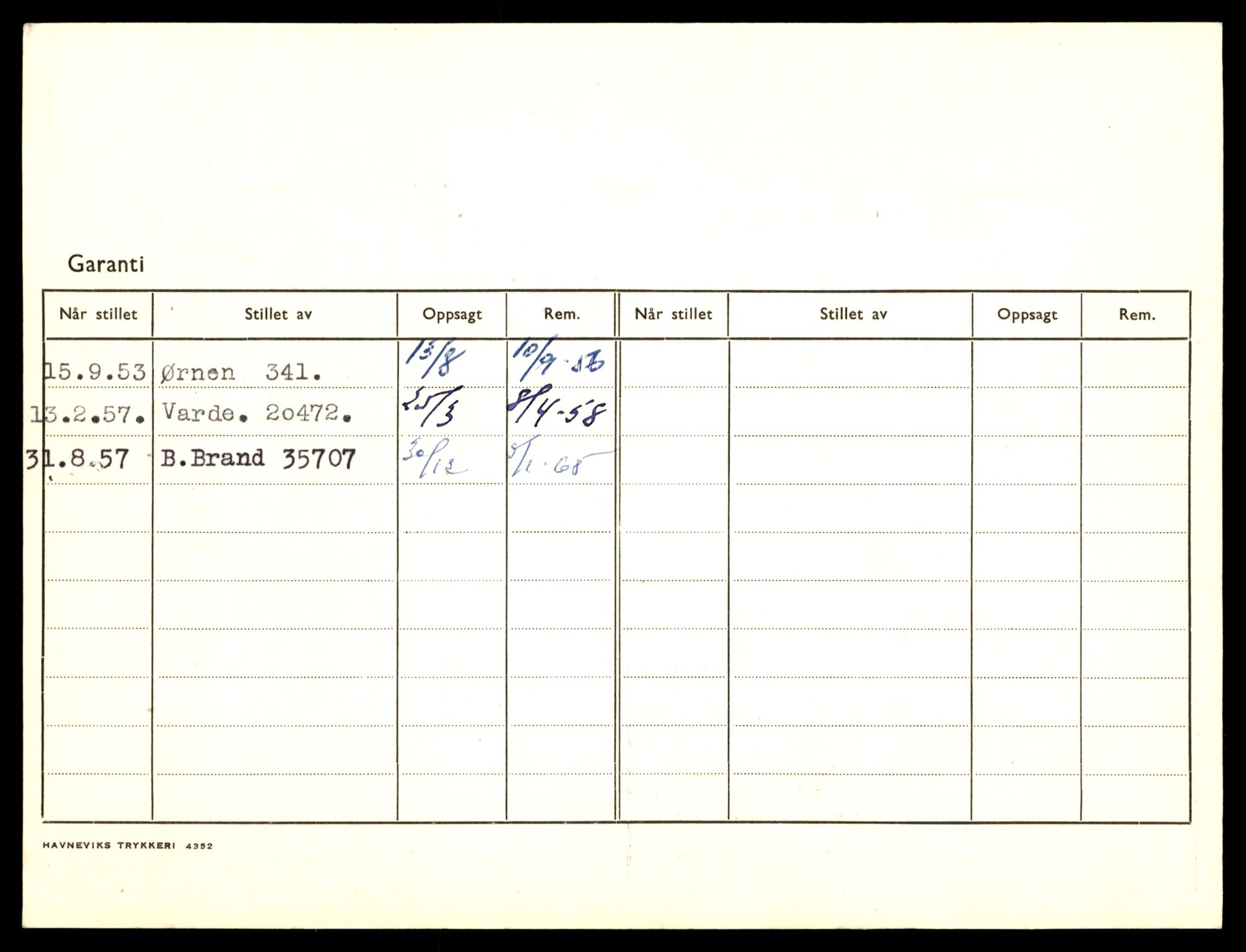 Møre og Romsdal vegkontor - Ålesund trafikkstasjon, AV/SAT-A-4099/F/Fe/L0036: Registreringskort for kjøretøy T 12831 - T 13030, 1927-1998, s. 2990