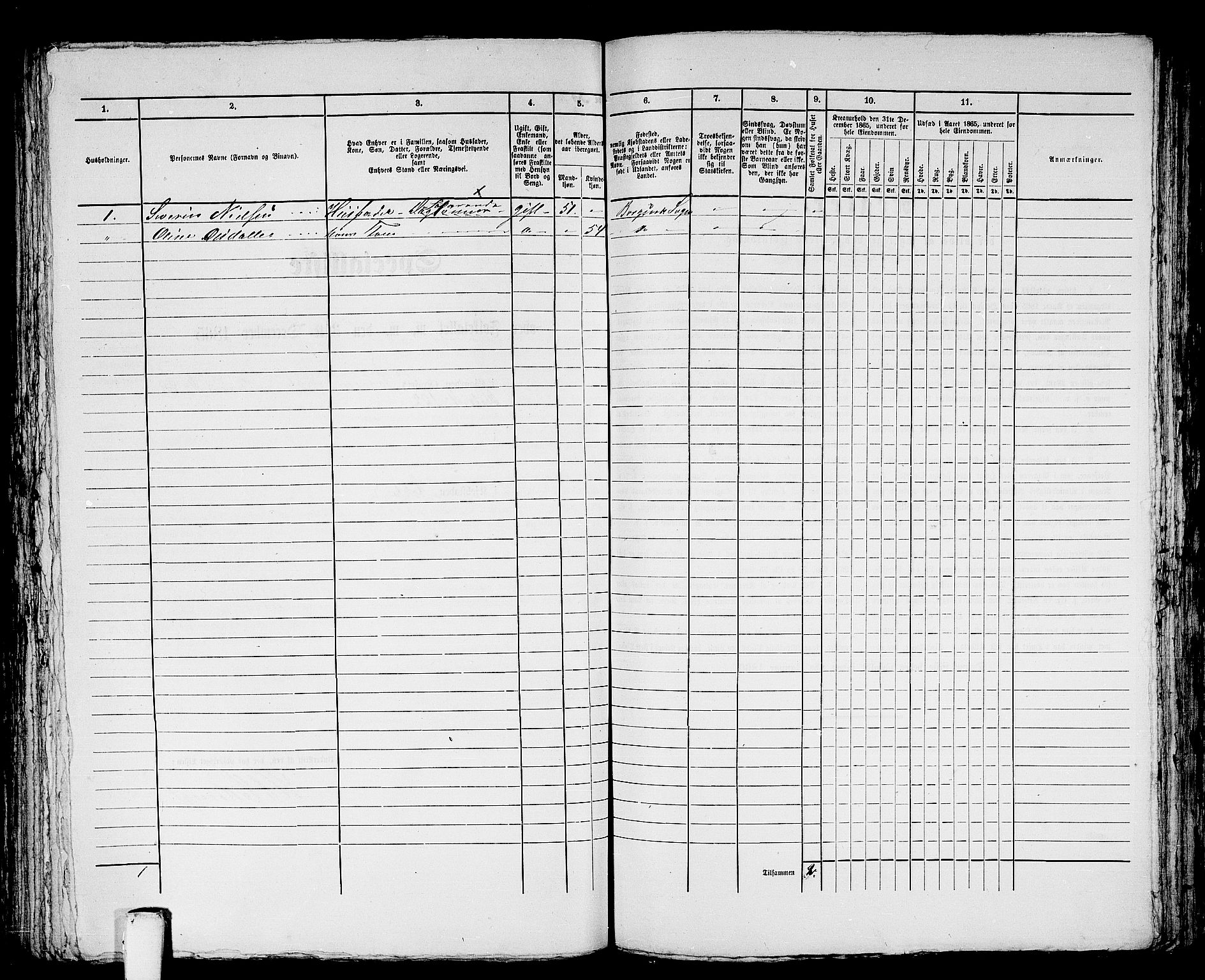 RA, Folketelling 1865 for 1501P Ålesund prestegjeld, 1865, s. 342