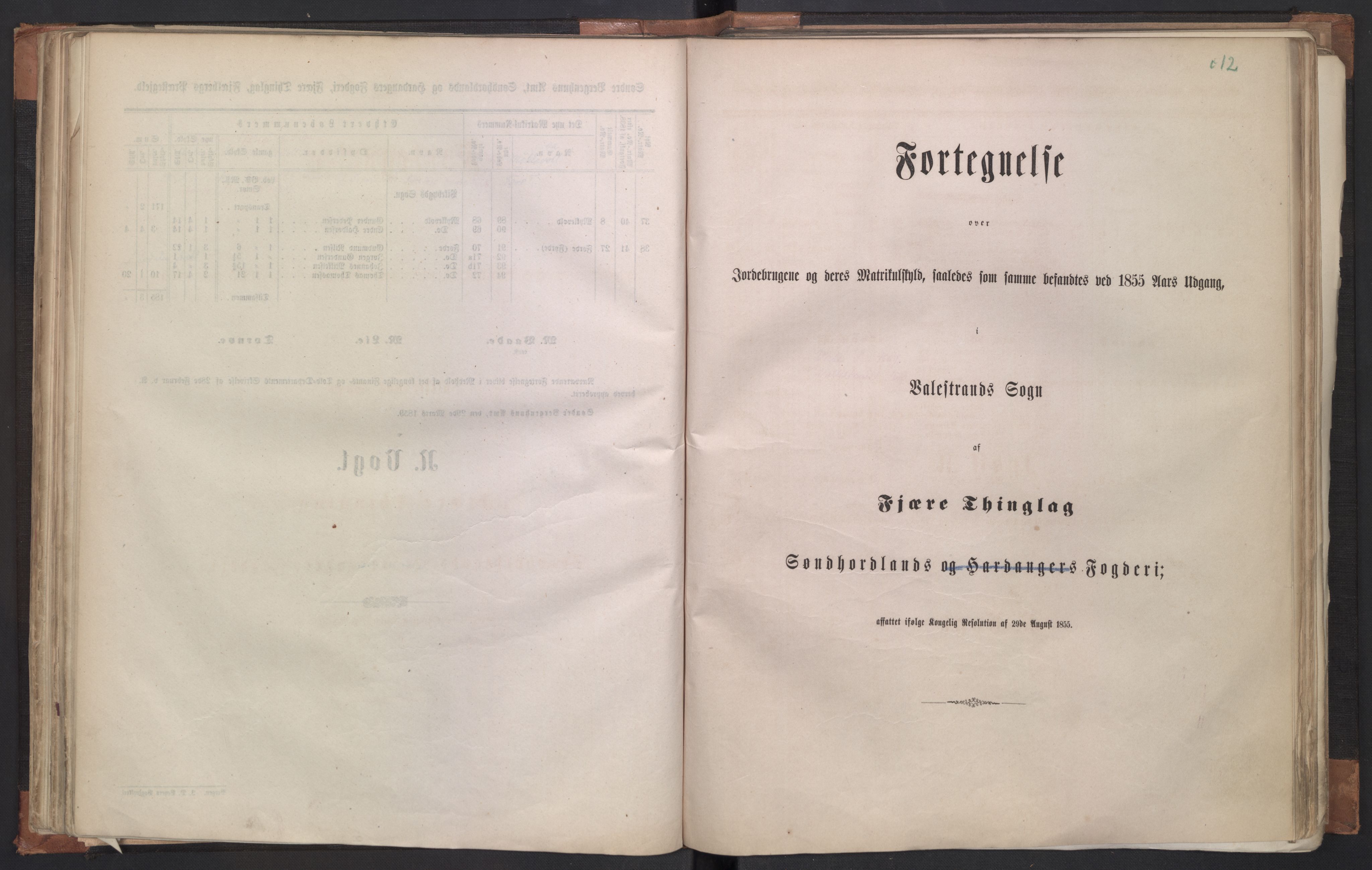 Rygh, AV/RA-PA-0034/F/Fb/L0011: Matrikkelen for 1838 - Søndre Bergenhus amt (Hordaaland fylke), 1838