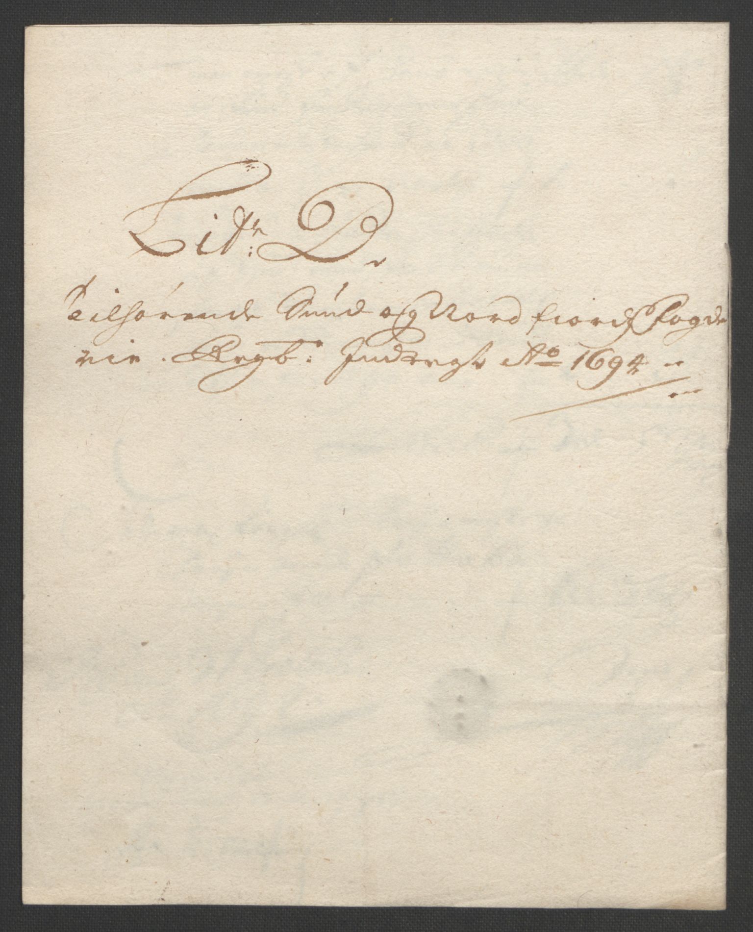 Rentekammeret inntil 1814, Reviderte regnskaper, Fogderegnskap, AV/RA-EA-4092/R53/L3421: Fogderegnskap Sunn- og Nordfjord, 1693-1694, s. 312