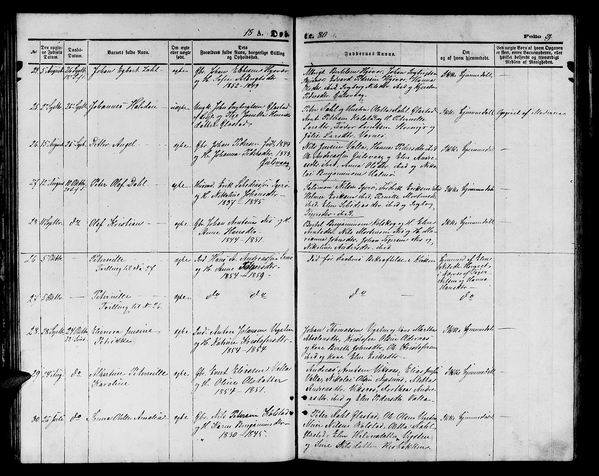 Ministerialprotokoller, klokkerbøker og fødselsregistre - Nordland, AV/SAT-A-1459/816/L0252: Klokkerbok nr. 816C02, 1871-1885, s. 51