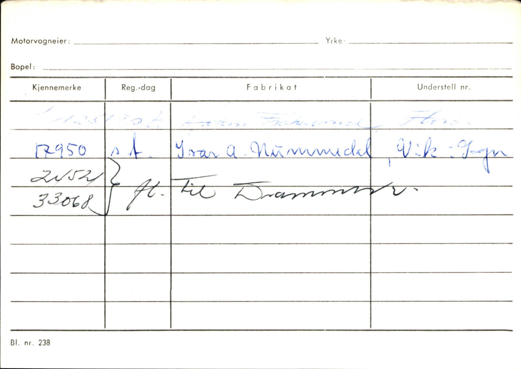 Statens vegvesen, Sogn og Fjordane vegkontor, AV/SAB-A-5301/4/F/L0132: Eigarregister Askvoll A-Å. Balestrand A-Å, 1945-1975, s. 2205