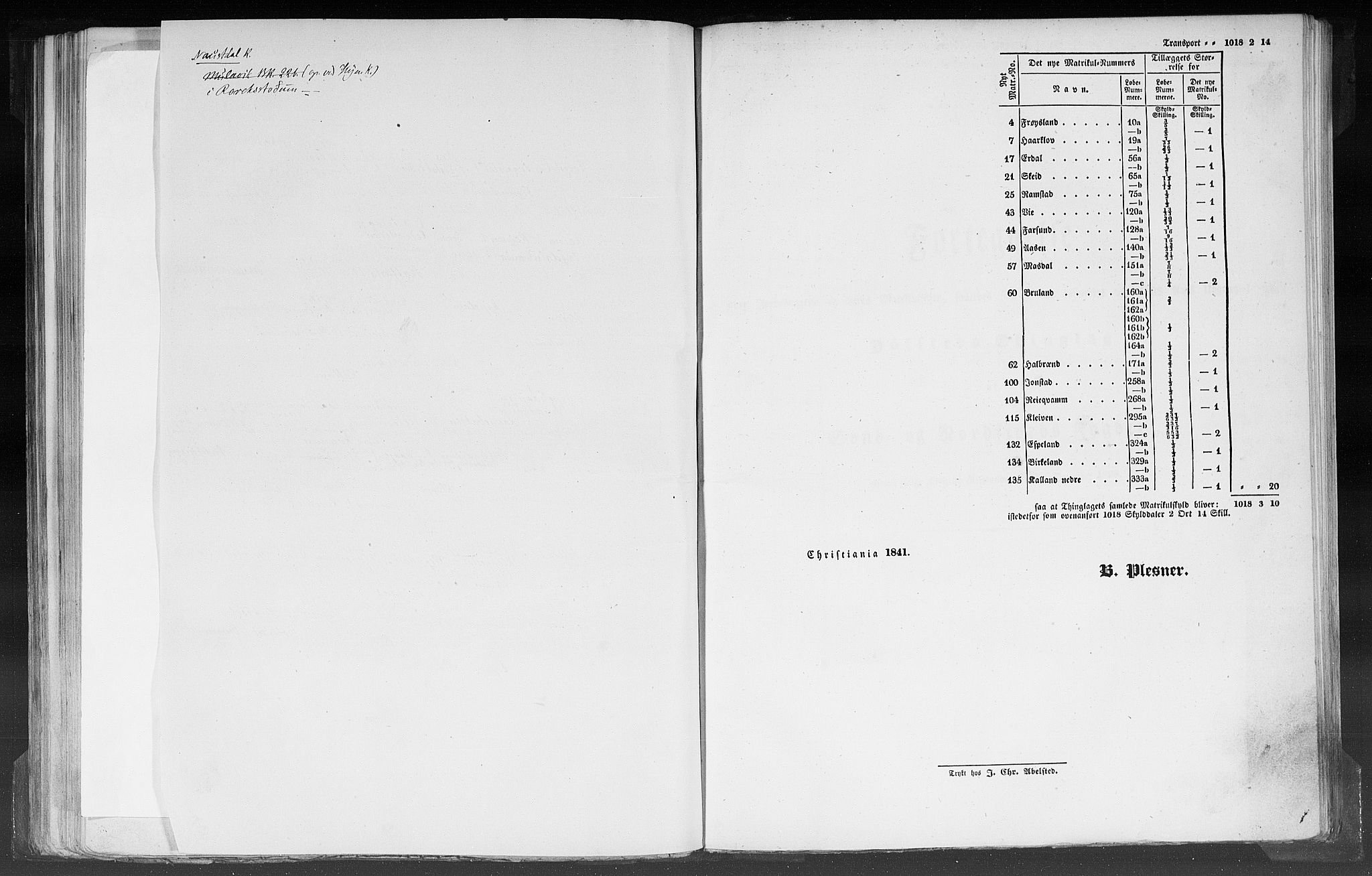 Rygh, RA/PA-0034/F/Fb/L0012: Matrikkelen for 1838 - Nordre Bergenhus amt (Sogn og Fjordane fylke), 1838