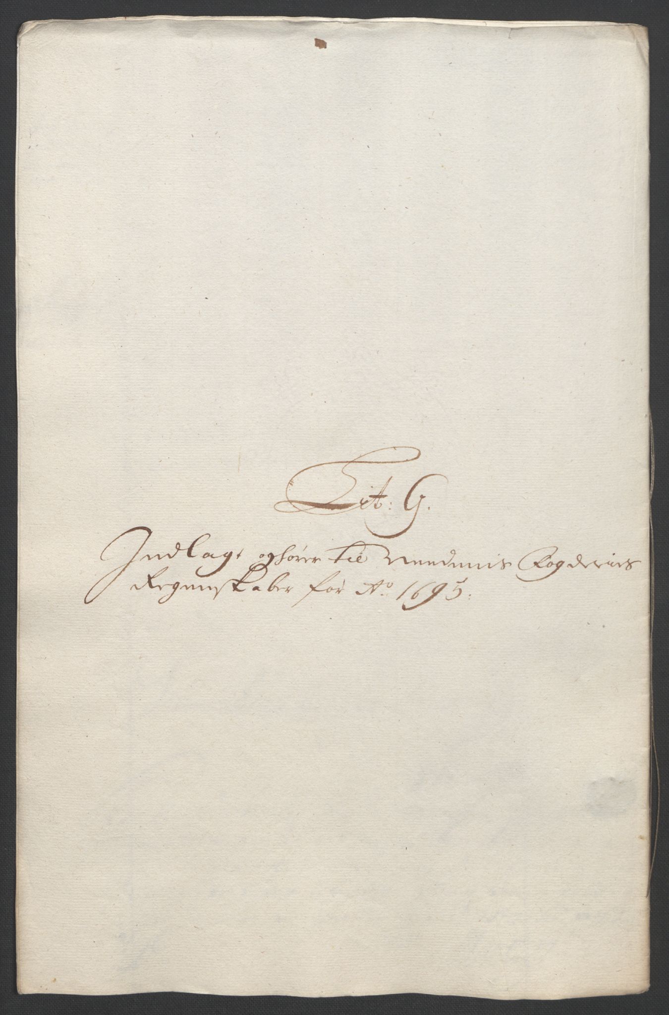 Rentekammeret inntil 1814, Reviderte regnskaper, Fogderegnskap, RA/EA-4092/R39/L2312: Fogderegnskap Nedenes, 1693-1695, s. 264