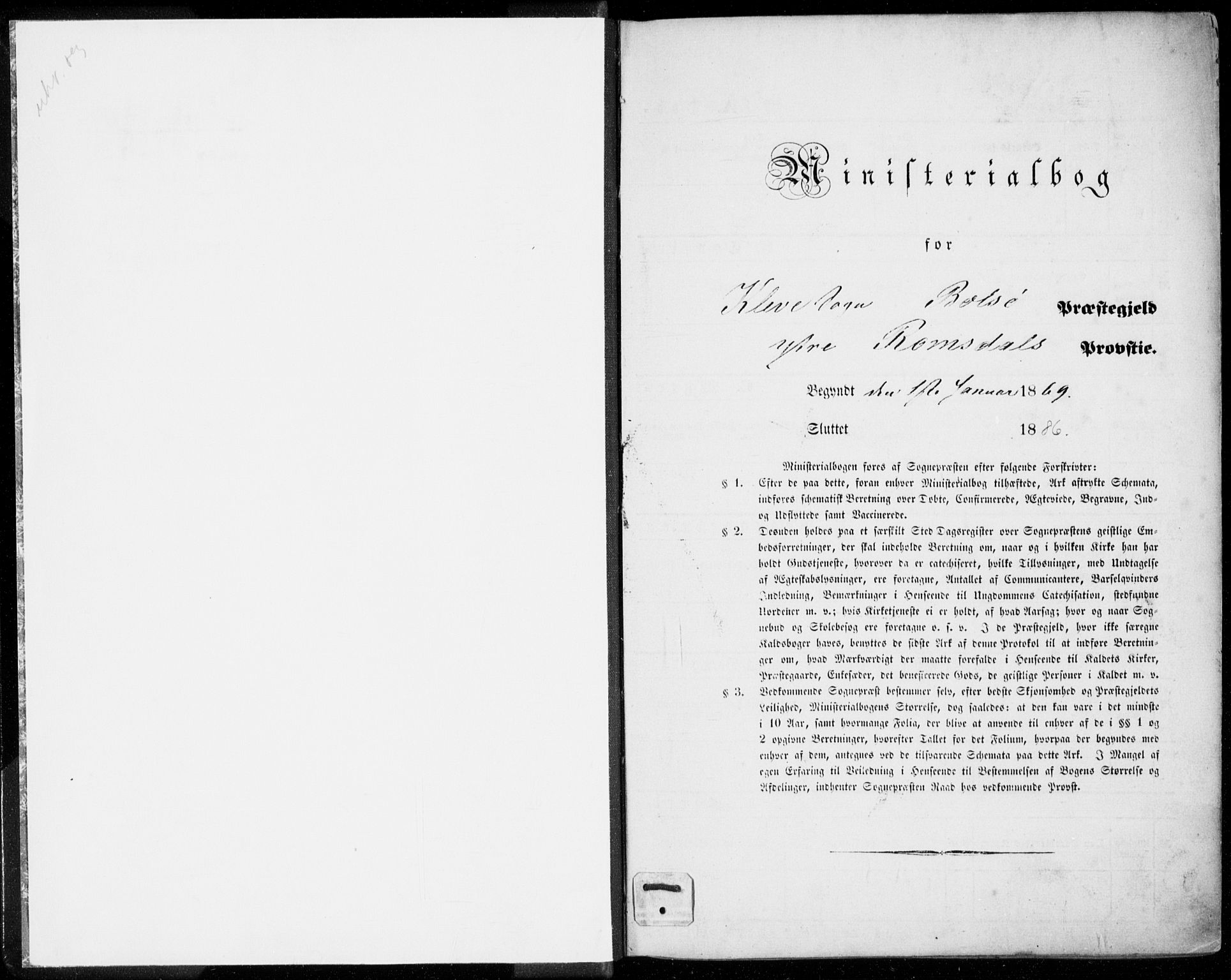 Ministerialprotokoller, klokkerbøker og fødselsregistre - Møre og Romsdal, SAT/A-1454/557/L0681: Ministerialbok nr. 557A03, 1869-1886