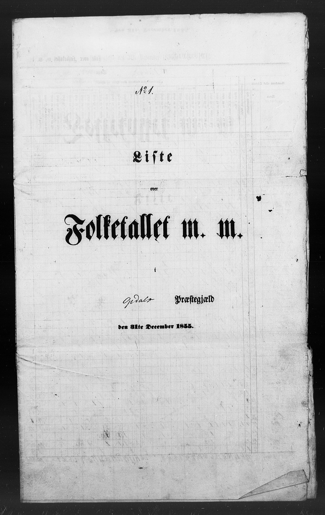 , Folketelling 1855 for 1634P Oppdal prestegjeld, 1855, s. 39
