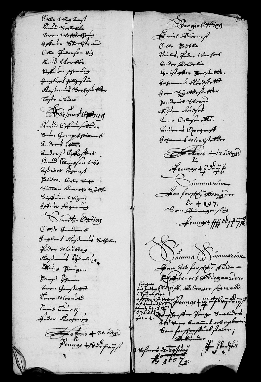 Rentekammeret inntil 1814, Reviderte regnskaper, Lensregnskaper, AV/RA-EA-5023/R/Rb/Rbw/L0131: Trondheim len, 1657-1658