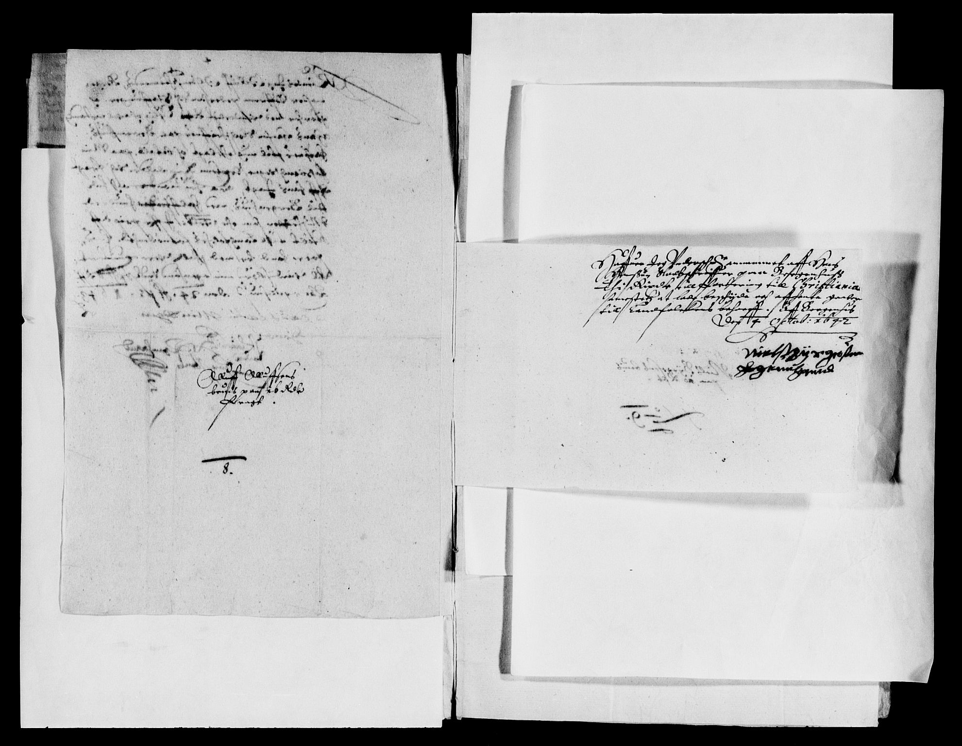 Rentekammeret inntil 1814, Reviderte regnskaper, Lensregnskaper, AV/RA-EA-5023/R/Rb/Rbt/L0095: Bergenhus len, 1642-1644