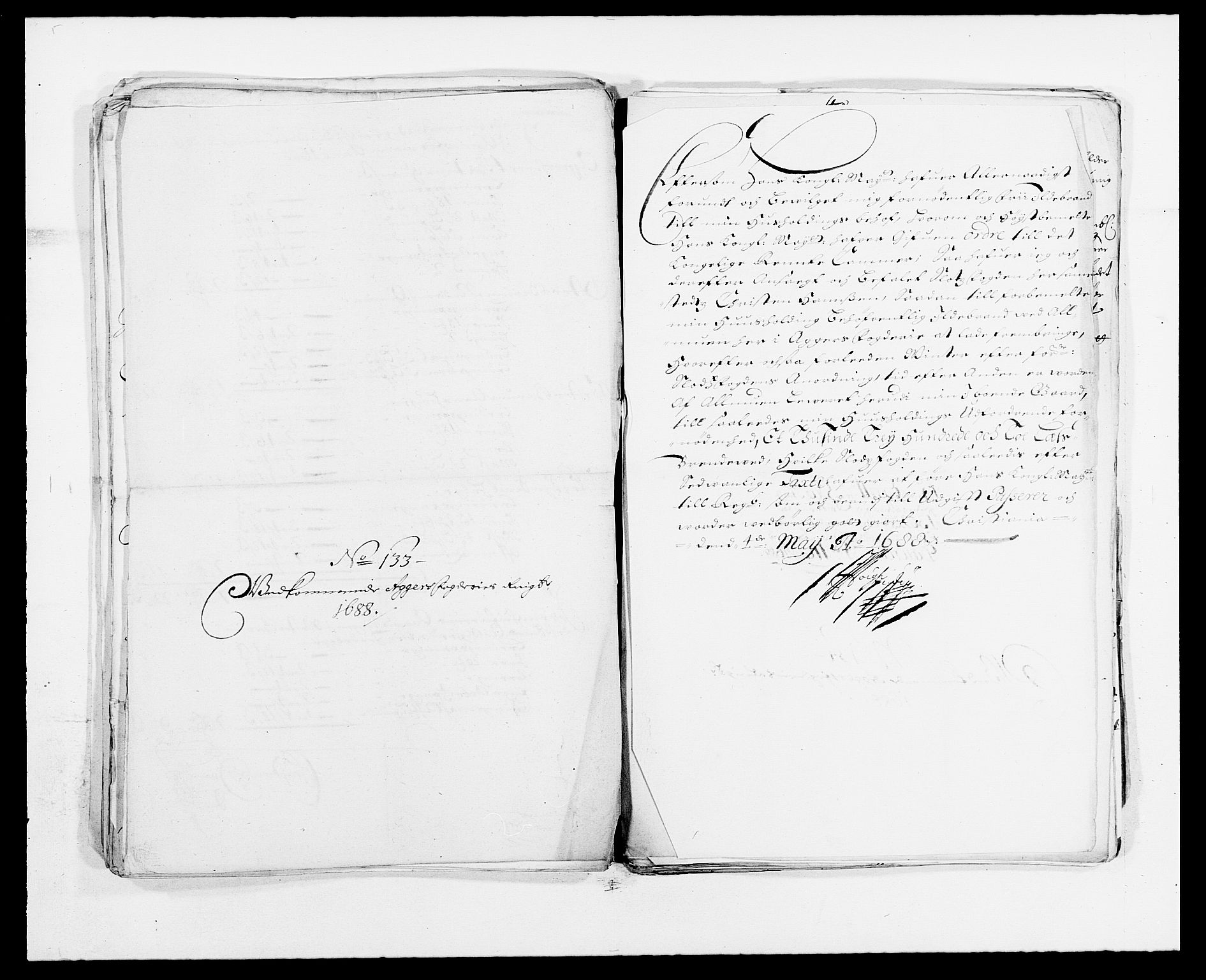 Rentekammeret inntil 1814, Reviderte regnskaper, Fogderegnskap, RA/EA-4092/R08/L0424: Fogderegnskap Aker, 1682-1689, s. 253