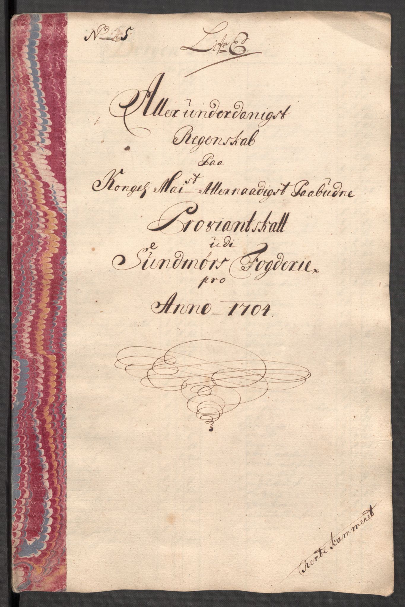 Rentekammeret inntil 1814, Reviderte regnskaper, Fogderegnskap, RA/EA-4092/R54/L3560: Fogderegnskap Sunnmøre, 1704-1705, s. 62