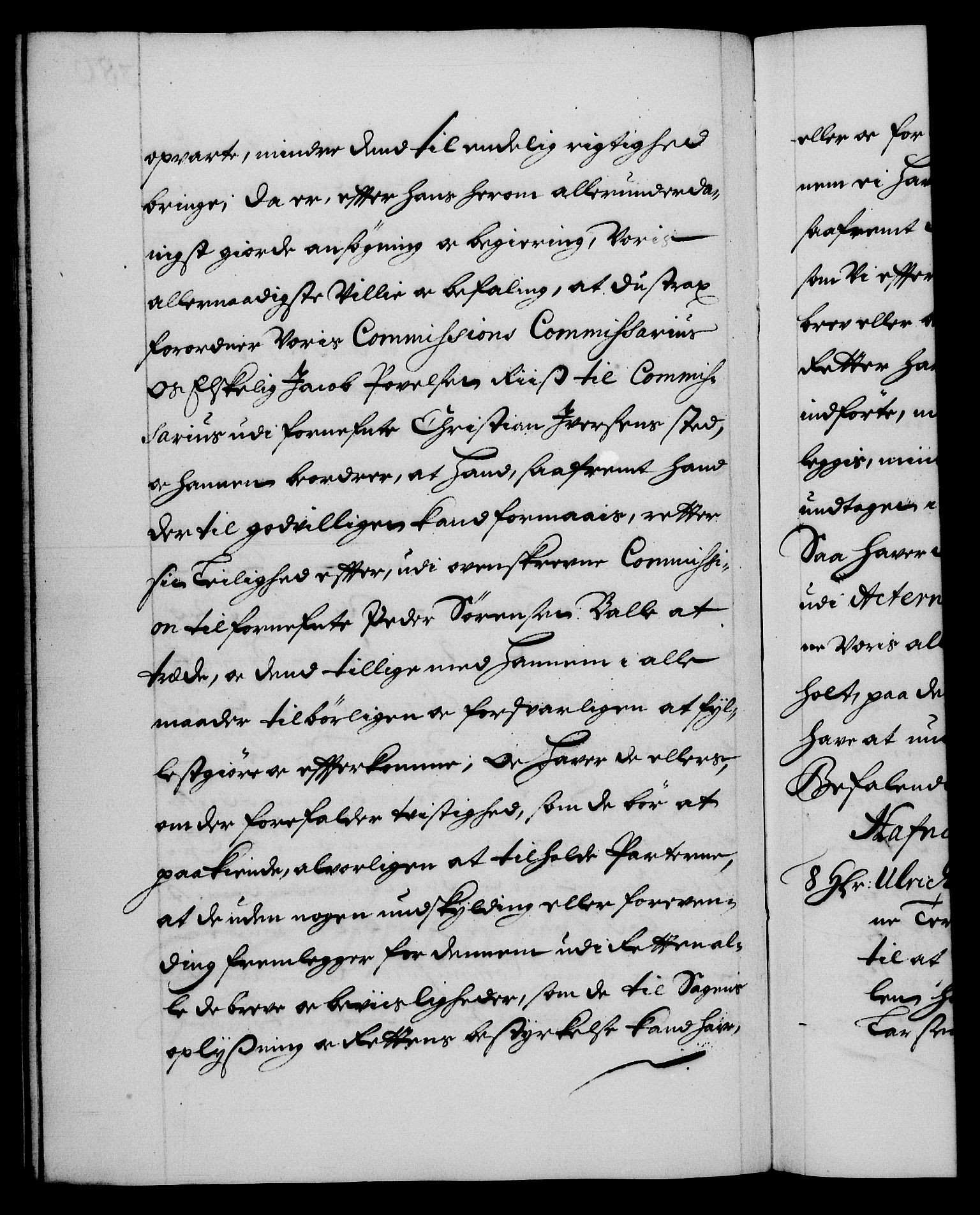 Danske Kanselli 1572-1799, AV/RA-EA-3023/F/Fc/Fca/Fcab/L0015: Norske tegnelser (mikrofilm), 1692-1699, s. 386b