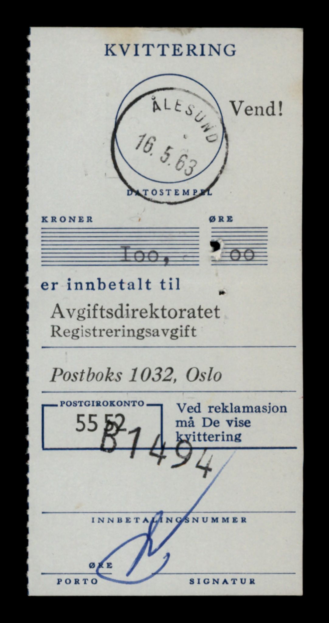 Møre og Romsdal vegkontor - Ålesund trafikkstasjon, AV/SAT-A-4099/F/Fe/L0029: Registreringskort for kjøretøy T 11430 - T 11619, 1927-1998, s. 2339