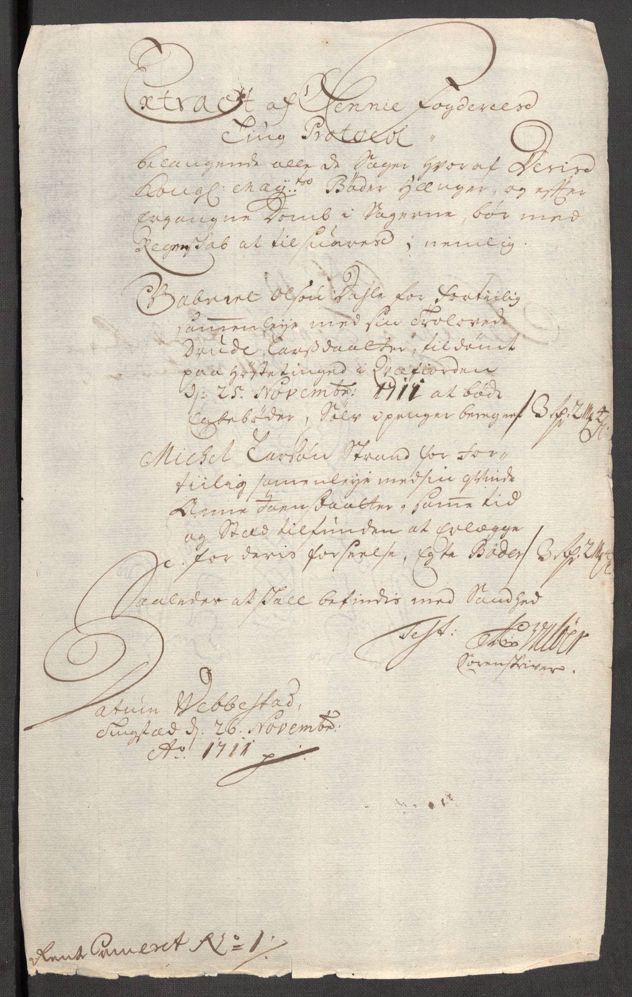 Rentekammeret inntil 1814, Reviderte regnskaper, Fogderegnskap, AV/RA-EA-4092/R68/L4758: Fogderegnskap Senja og Troms, 1711-1712, s. 87