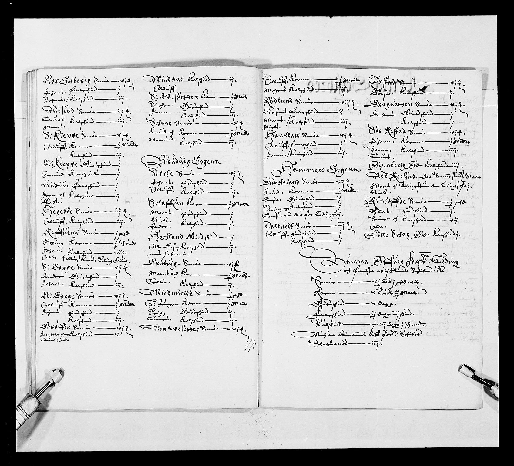 Stattholderembetet 1572-1771, AV/RA-EA-2870/Ek/L0024/0002: Jordebøker 1633-1658: / Jordebøker for Bergenhus len, 1644-1645, s. 34