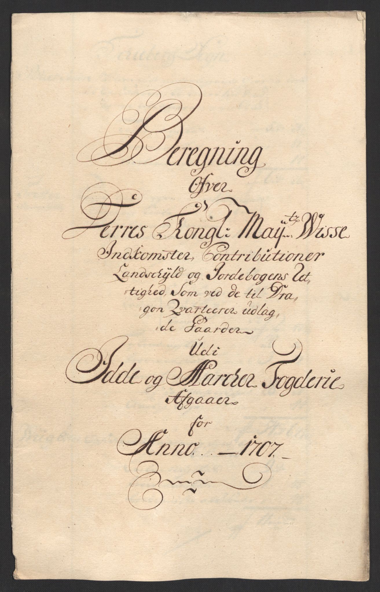 Rentekammeret inntil 1814, Reviderte regnskaper, Fogderegnskap, RA/EA-4092/R01/L0018: Fogderegnskap Idd og Marker, 1707-1709, s. 91