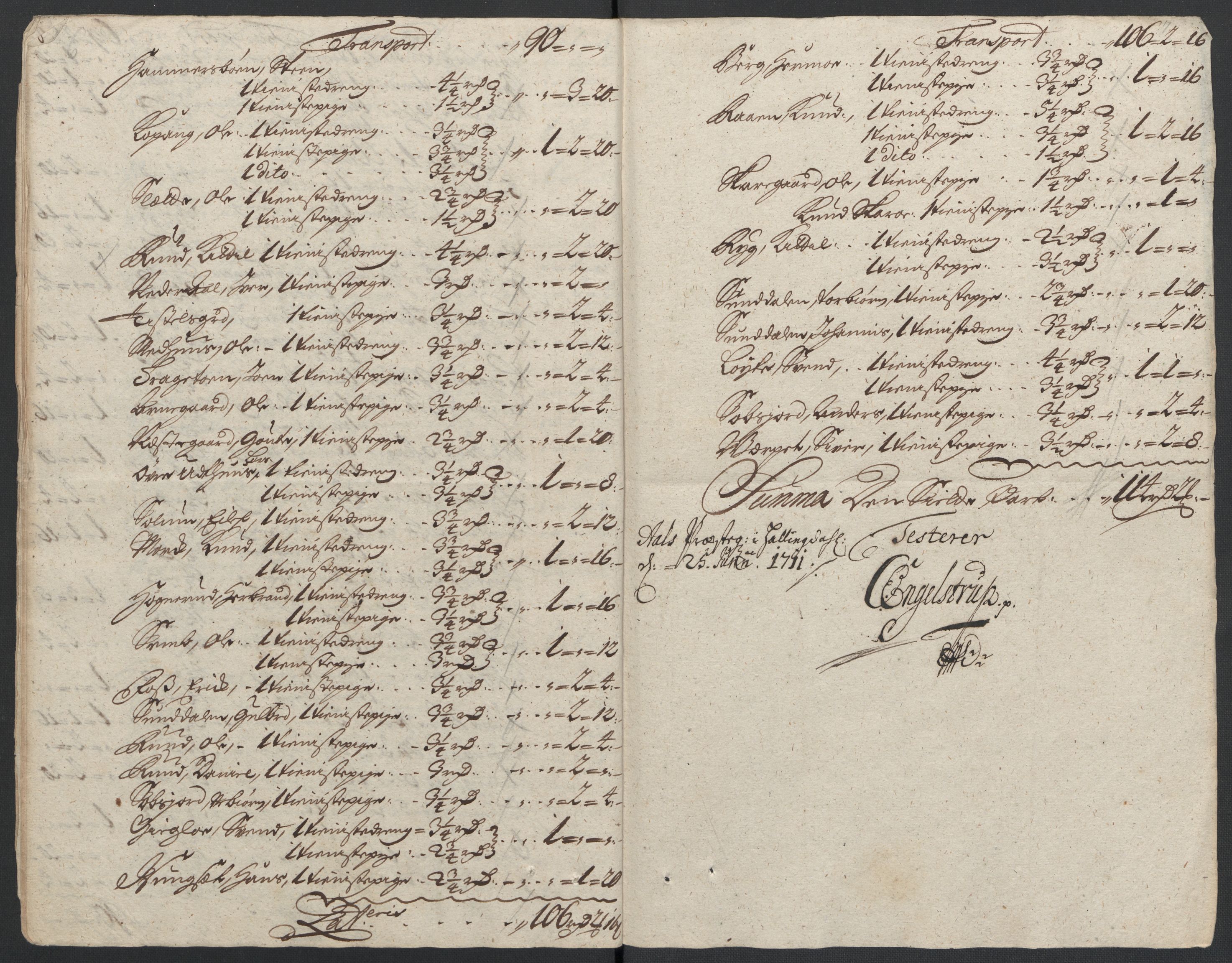 Rentekammeret inntil 1814, Reviderte regnskaper, Fogderegnskap, AV/RA-EA-4092/R23/L1469: Fogderegnskap Ringerike og Hallingdal, 1711, s. 286