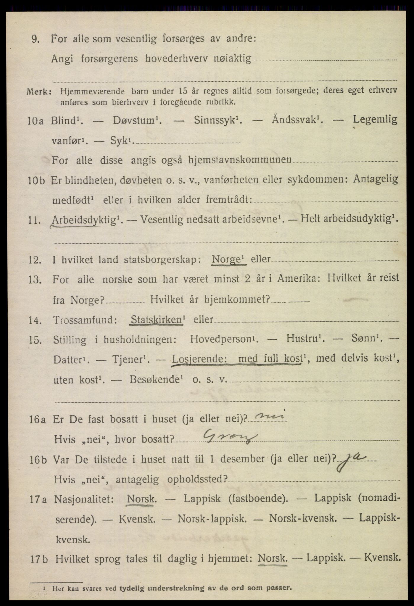 SAT, Folketelling 1920 for 1742 Grong herred, 1920, s. 5622