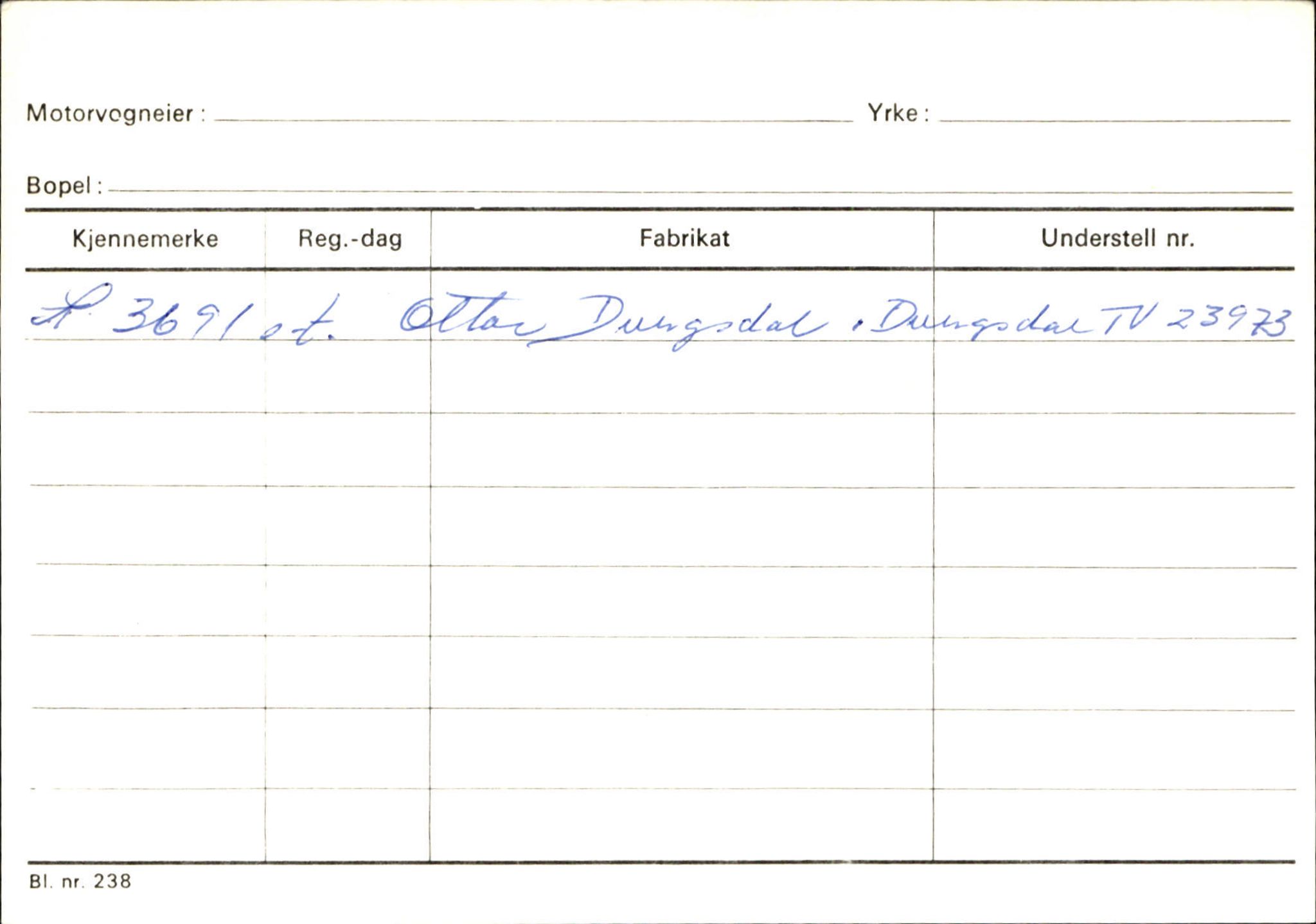 Statens vegvesen, Sogn og Fjordane vegkontor, AV/SAB-A-5301/4/F/L0130: Eigarregister Eid T-Å. Høyanger A-O, 1945-1975, s. 600