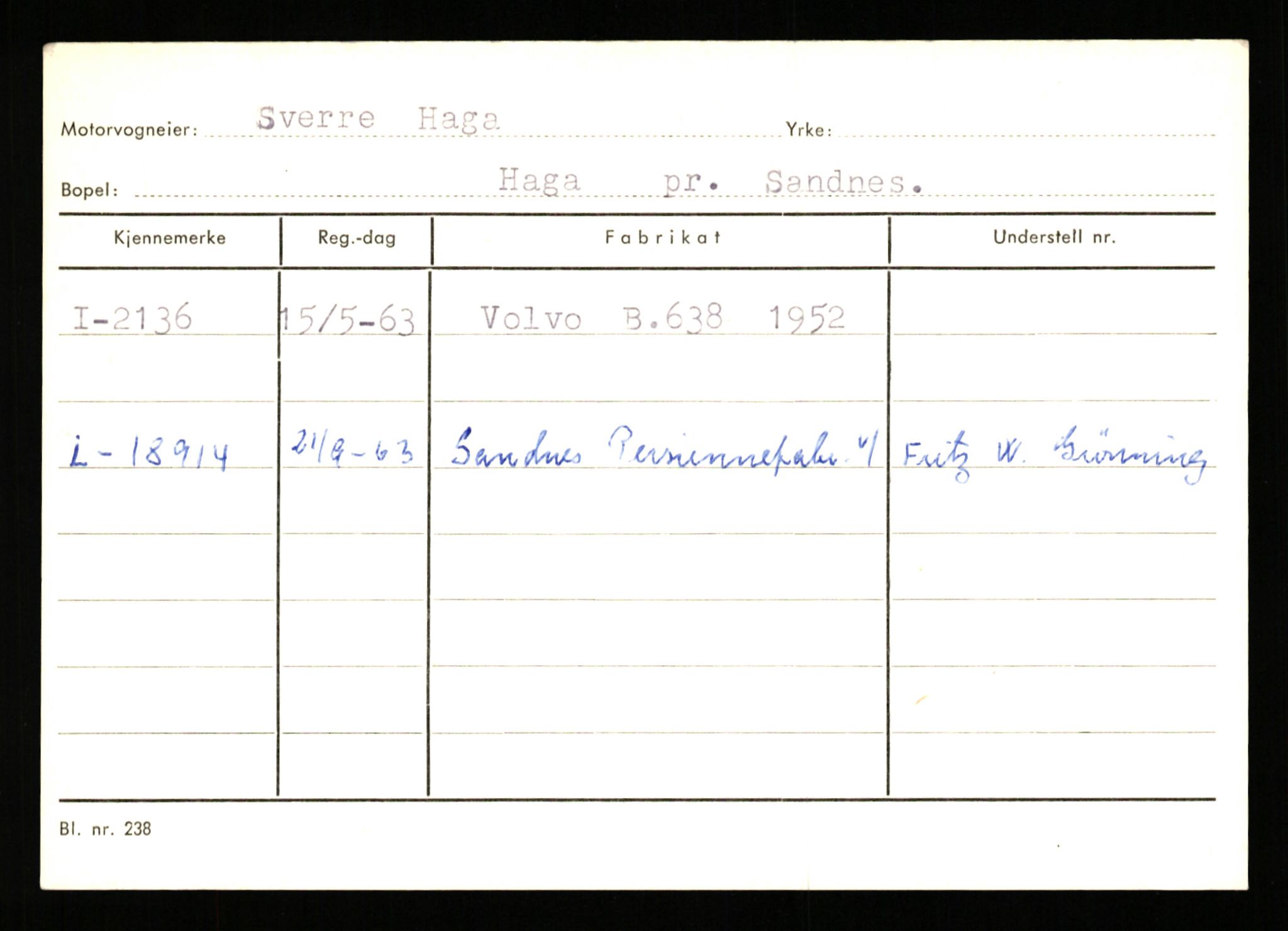 Stavanger trafikkstasjon, AV/SAST-A-101942/0/G/L0001: Registreringsnummer: 0 - 5782, 1930-1971, s. 1465