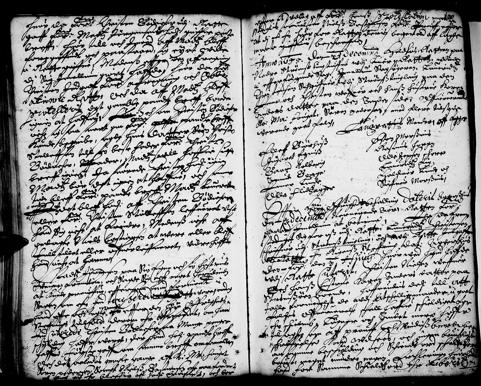 Eiker, Modum og Sigdal sorenskriveri, AV/SAKO-A-123/F/Fa/Faa/L0002: Tingbok, 1653-1657, s. 100