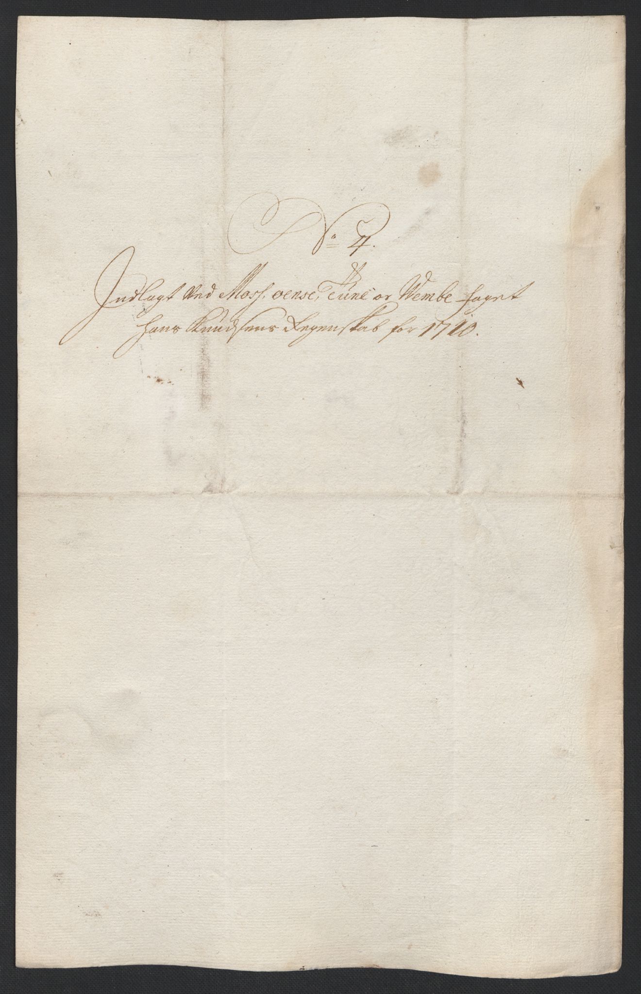 Rentekammeret inntil 1814, Reviderte regnskaper, Fogderegnskap, RA/EA-4092/R04/L0135: Fogderegnskap Moss, Onsøy, Tune, Veme og Åbygge, 1709-1710, s. 286