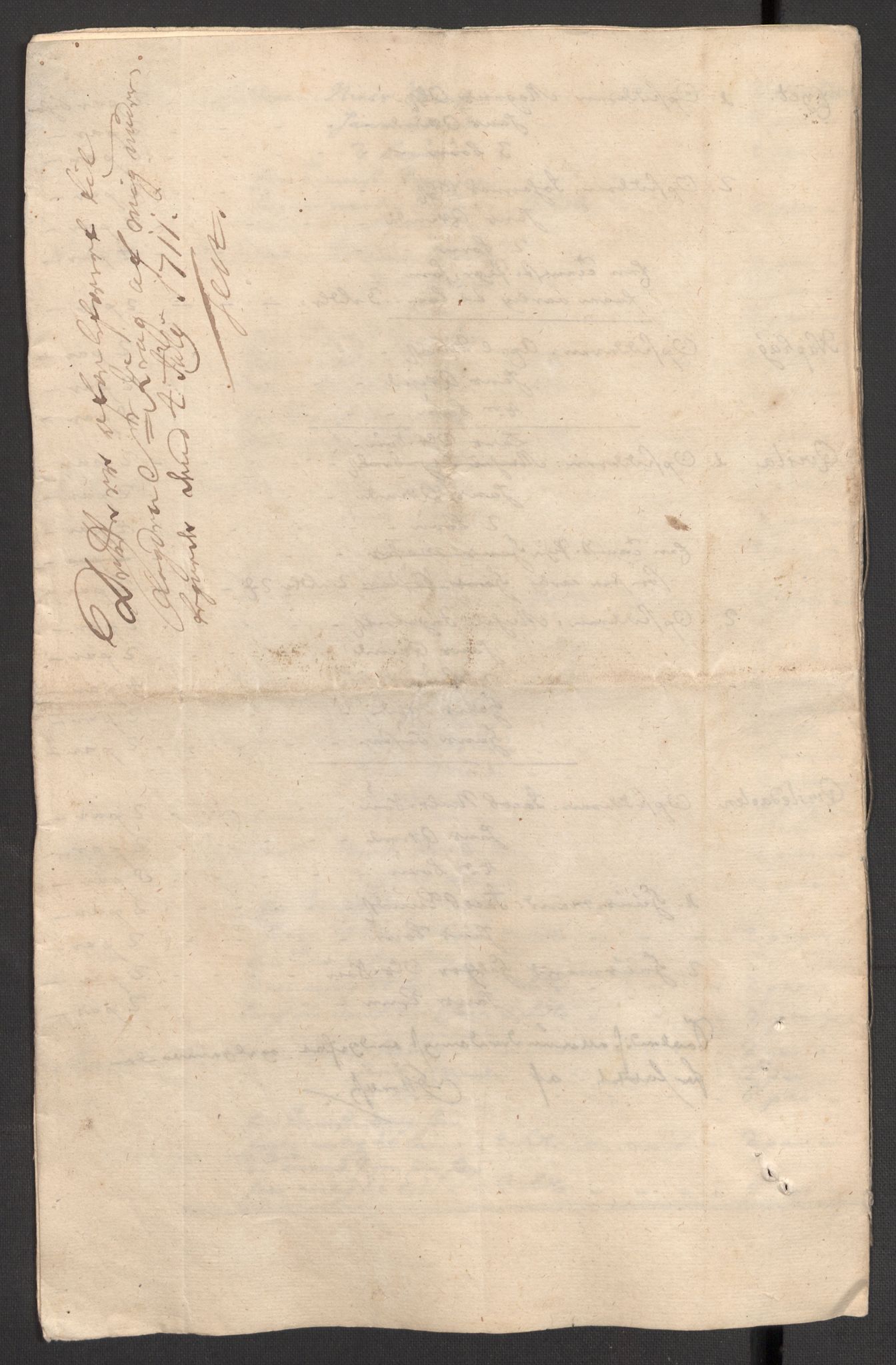 Rentekammeret inntil 1814, Reviderte regnskaper, Fogderegnskap, AV/RA-EA-4092/R36/L2121: Fogderegnskap Øvre og Nedre Telemark og Bamble, 1711, s. 578