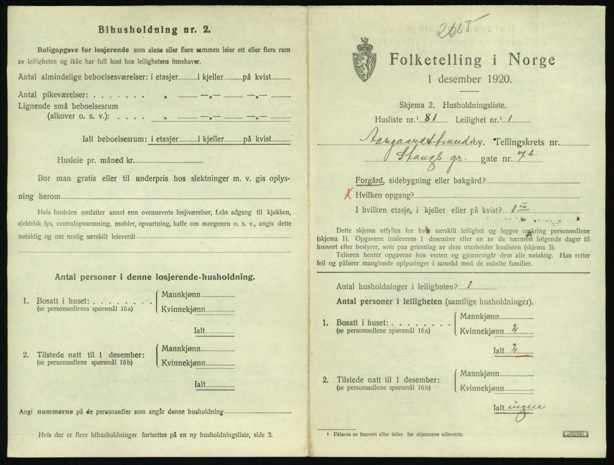 SAKO, Folketelling 1920 for 0704 Åsgårdstrand ladested, 1920, s. 521