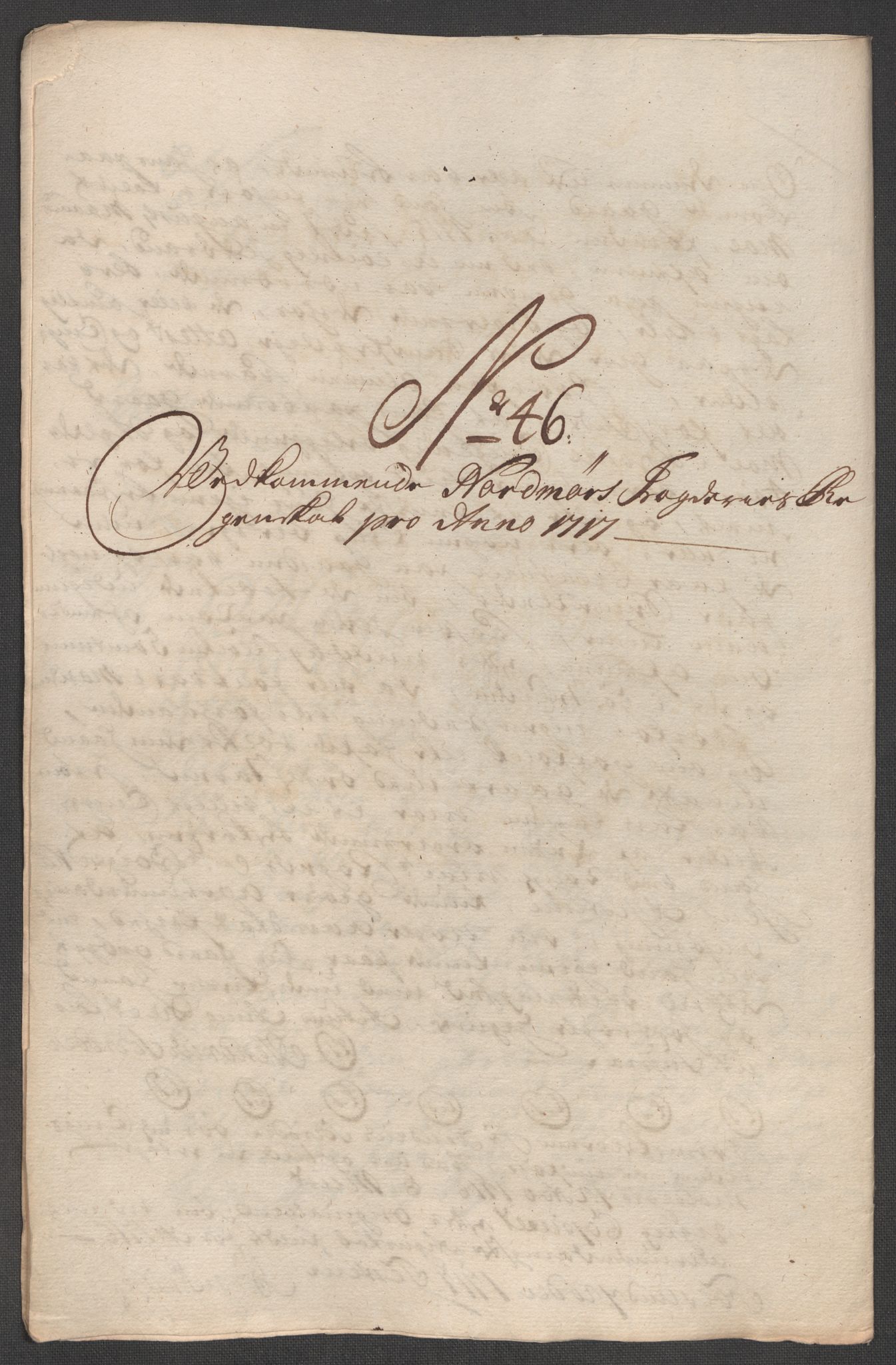 Rentekammeret inntil 1814, Reviderte regnskaper, Fogderegnskap, RA/EA-4092/R56/L3750: Fogderegnskap Nordmøre, 1717, s. 269